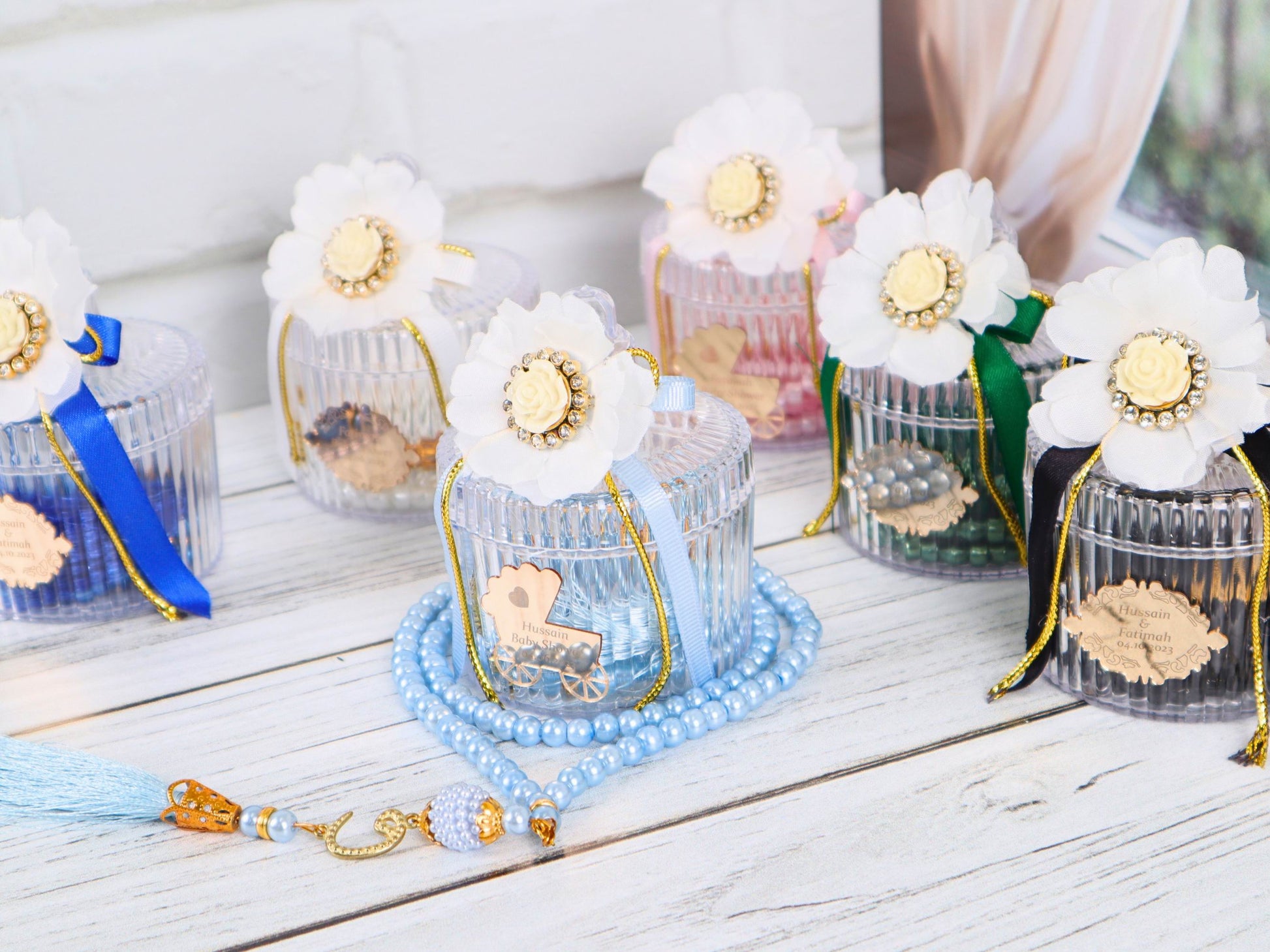 Personalized Prayer Beads Tasbeeh Favors, Ramadan Eid Wedding Baby Shower Islamic Gift - Islamic Elite Favors is a handmade gift shop offering a wide variety of unique and personalized gifts for all occasions. Whether you're looking for the perfect Ramadan, Eid, Hajj, wedding gift or something special for a birthday, baby shower or anniversary, we have something for everyone. High quality, made with love.