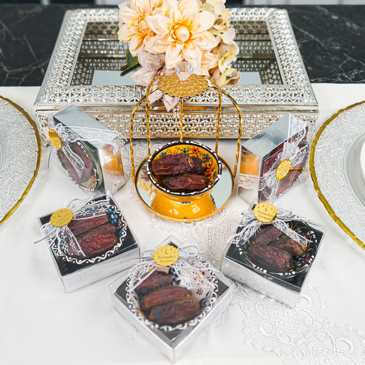Personalized Hurma Dates in Cini Bowl Favors Ramadan Eid Islamic Gift - Islamic Elite Favors is a handmade gift shop offering a wide variety of unique and personalized gifts for all occasions. Whether you're looking for the perfect Ramadan, Eid, Hajj, wedding gift or something special for a birthday, baby shower or anniversary, we have something for everyone. High quality, made with love.