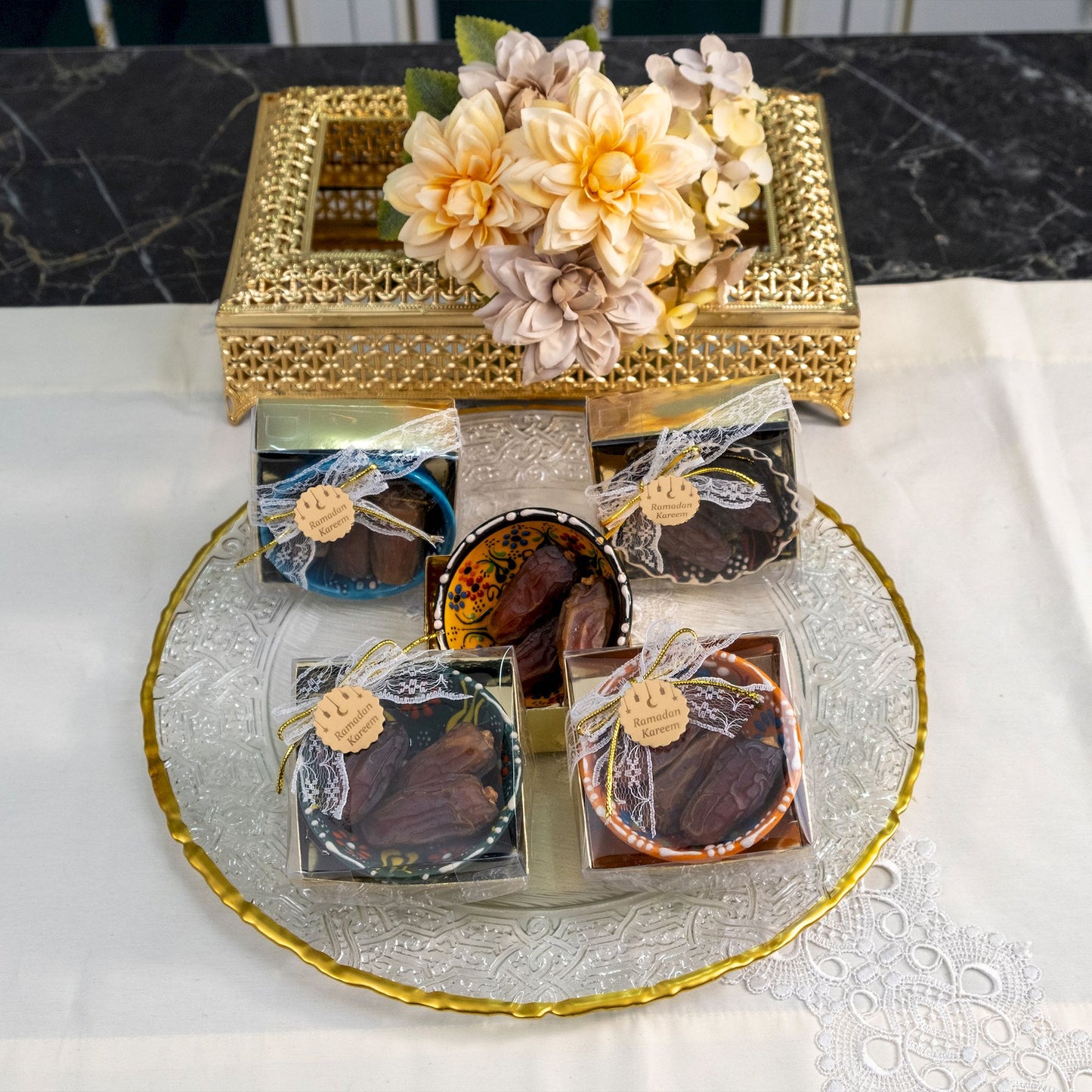 Personalized Hurma Dates in Cini Bowl Favors Ramadan Eid Islamic Gift - Islamic Elite Favors is a handmade gift shop offering a wide variety of unique and personalized gifts for all occasions. Whether you're looking for the perfect Ramadan, Eid, Hajj, wedding gift or something special for a birthday, baby shower or anniversary, we have something for everyone. High quality, made with love.