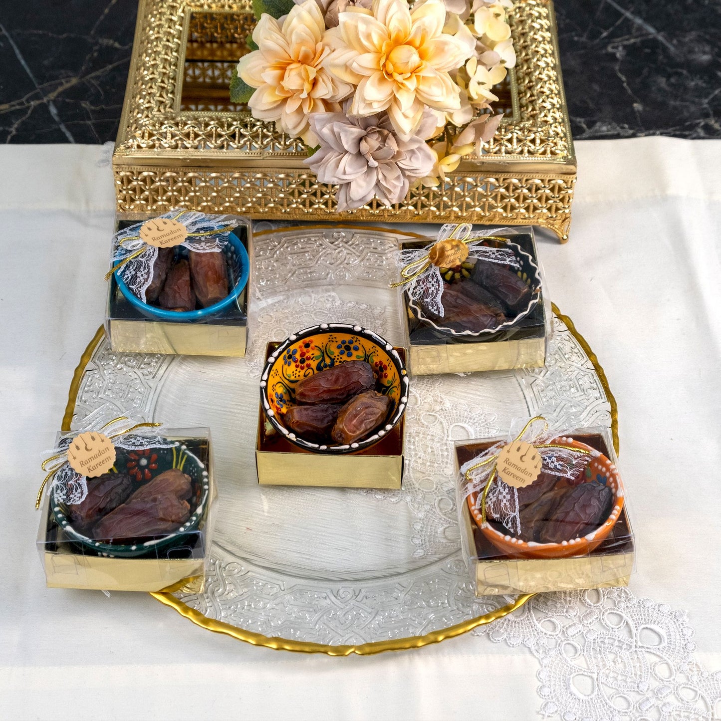 Personalized Hurma Dates in Cini Bowl Favors Ramadan Eid Islamic Gift - Islamic Elite Favors is a handmade gift shop offering a wide variety of unique and personalized gifts for all occasions. Whether you're looking for the perfect Ramadan, Eid, Hajj, wedding gift or something special for a birthday, baby shower or anniversary, we have something for everyone. High quality, made with love.