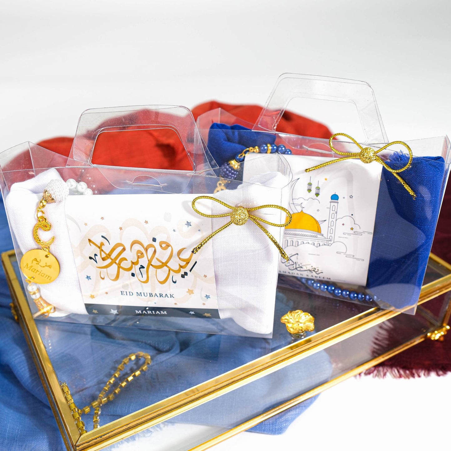 Personalized Custom Head Scarf Pearl Prayer Beads Gift Set | Ramadan Eid Hajj Umrah Favors - Islamic Elite Favors is a handmade gift shop offering a wide variety of unique and personalized gifts for all occasions. Whether you're looking for the perfect Ramadan, Eid, Hajj, wedding gift or something special for a birthday, baby shower or anniversary, we have something for everyone. High quality, made with love.