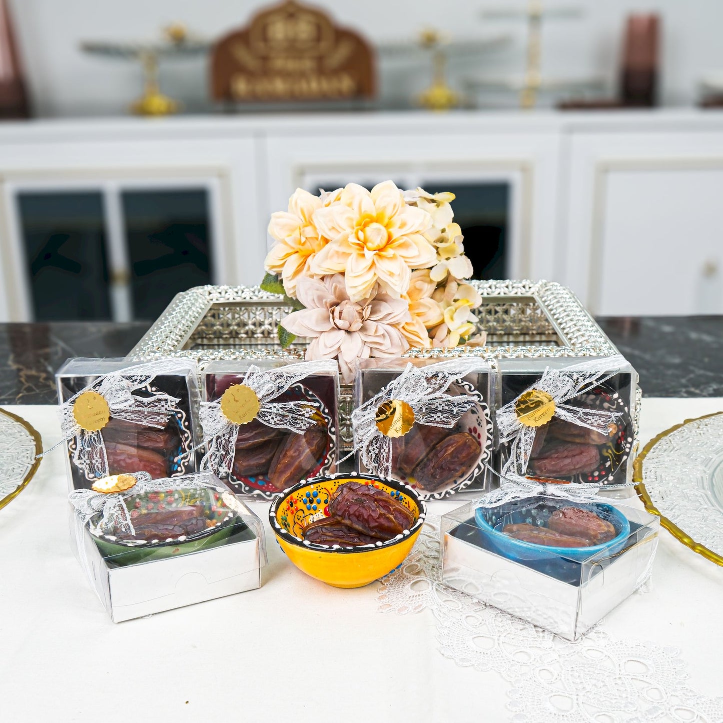 Personalized Hurma Dates in Cini Bowl Favors Ramadan Eid Islamic Gift - Islamic Elite Favors is a handmade gift shop offering a wide variety of unique and personalized gifts for all occasions. Whether you're looking for the perfect Ramadan, Eid, Hajj, wedding gift or something special for a birthday, baby shower or anniversary, we have something for everyone. High quality, made with love.