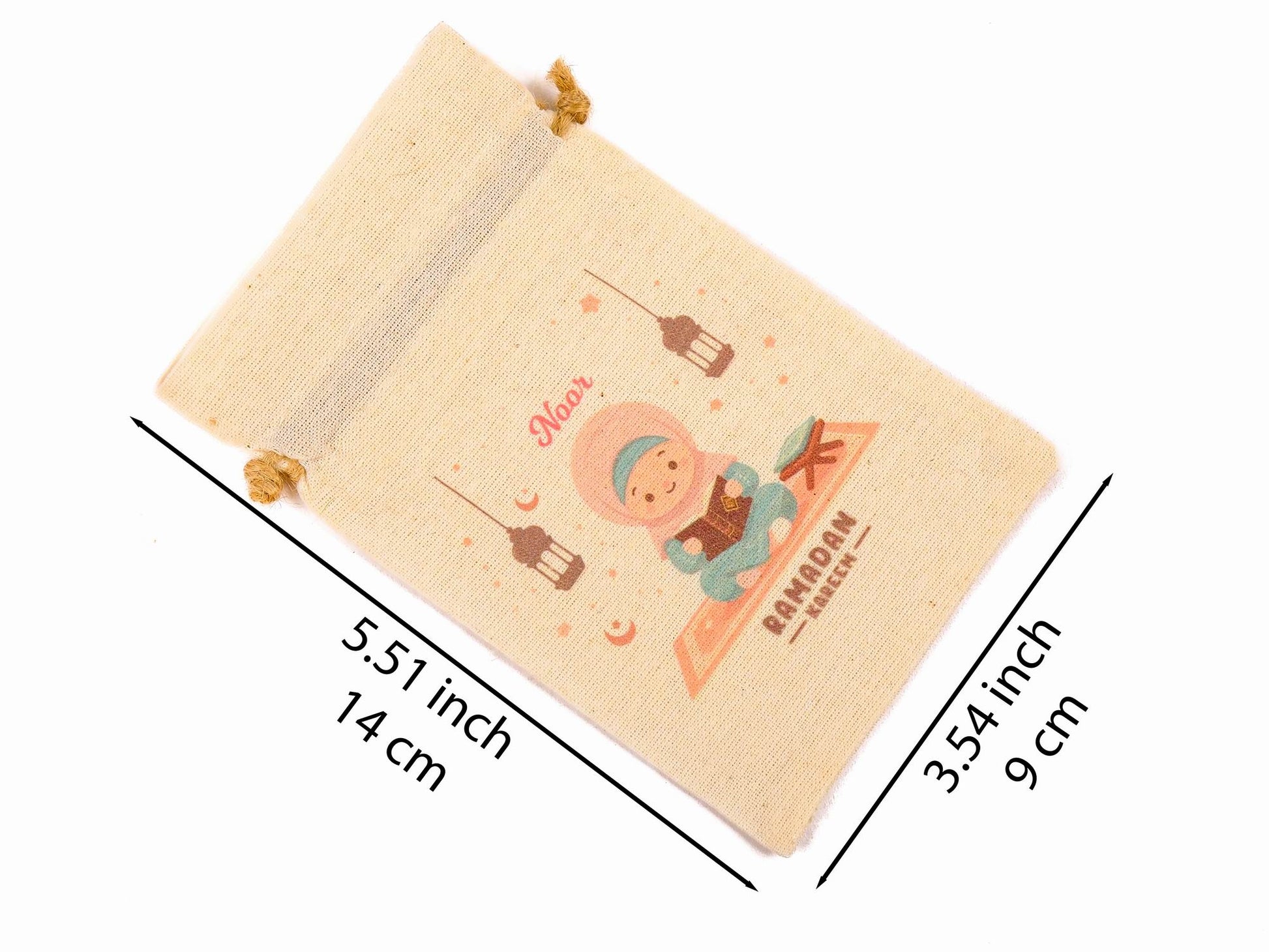 Personalized Eid Gift Bag for Kids, Custom Ramadan Favor Pouch, Cotton Treat Bag, Goodie Bag - Islamic Elite Favors is a handmade gift shop offering a wide variety of unique and personalized gifts for all occasions. Whether you're looking for the perfect Ramadan, Eid, Hajj, wedding gift or something special for a birthday, baby shower or anniversary, we have something for everyone. High quality, made with love.
