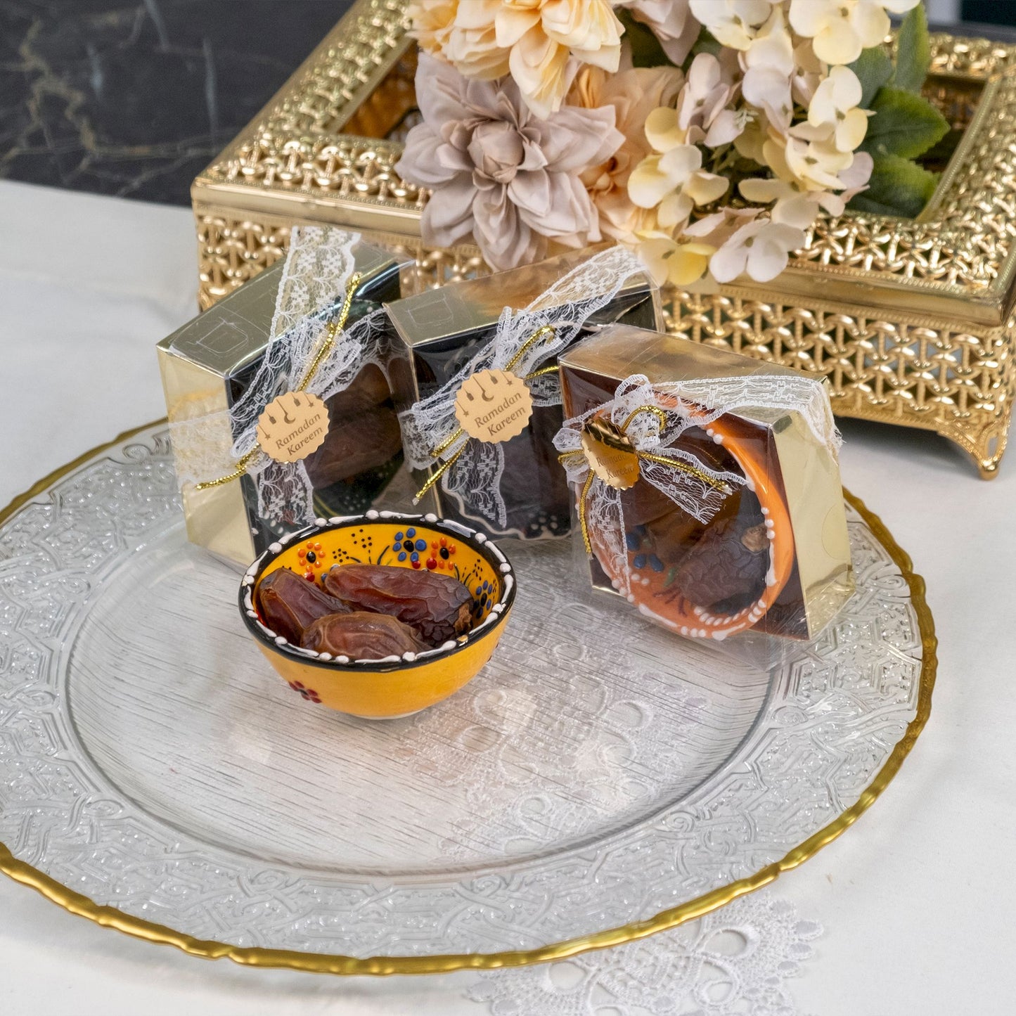 Personalized Hurma Dates in Cini Bowl Favors Ramadan Eid Islamic Gift - Islamic Elite Favors is a handmade gift shop offering a wide variety of unique and personalized gifts for all occasions. Whether you're looking for the perfect Ramadan, Eid, Hajj, wedding gift or something special for a birthday, baby shower or anniversary, we have something for everyone. High quality, made with love.