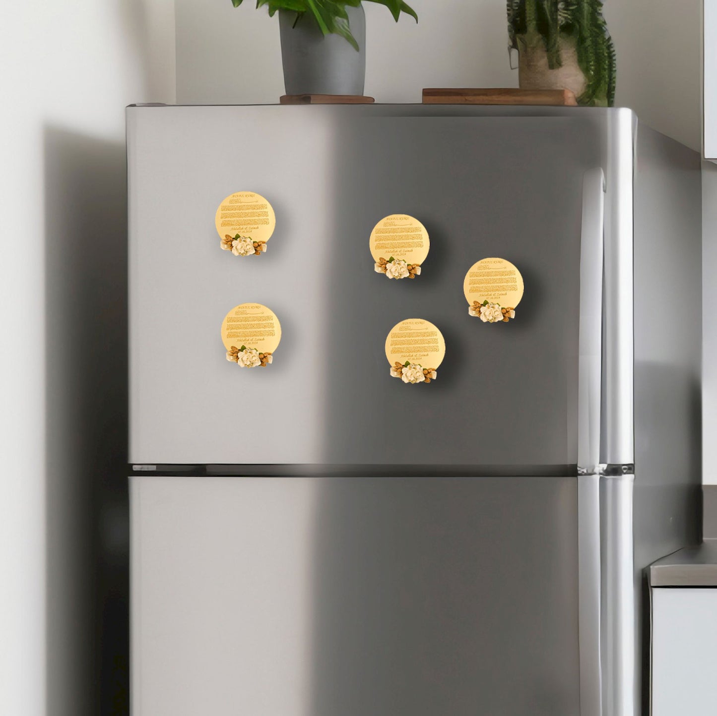 Personalized Ayatul Kursi Wedding Magnet Islamic Bridal Shower Favor - Islamic Elite Favors is a handmade gift shop offering a wide variety of unique and personalized gifts for all occasions. Whether you're looking for the perfect Ramadan, Eid, Hajj, wedding gift or something special for a birthday, baby shower or anniversary, we have something for everyone. High quality, made with love.