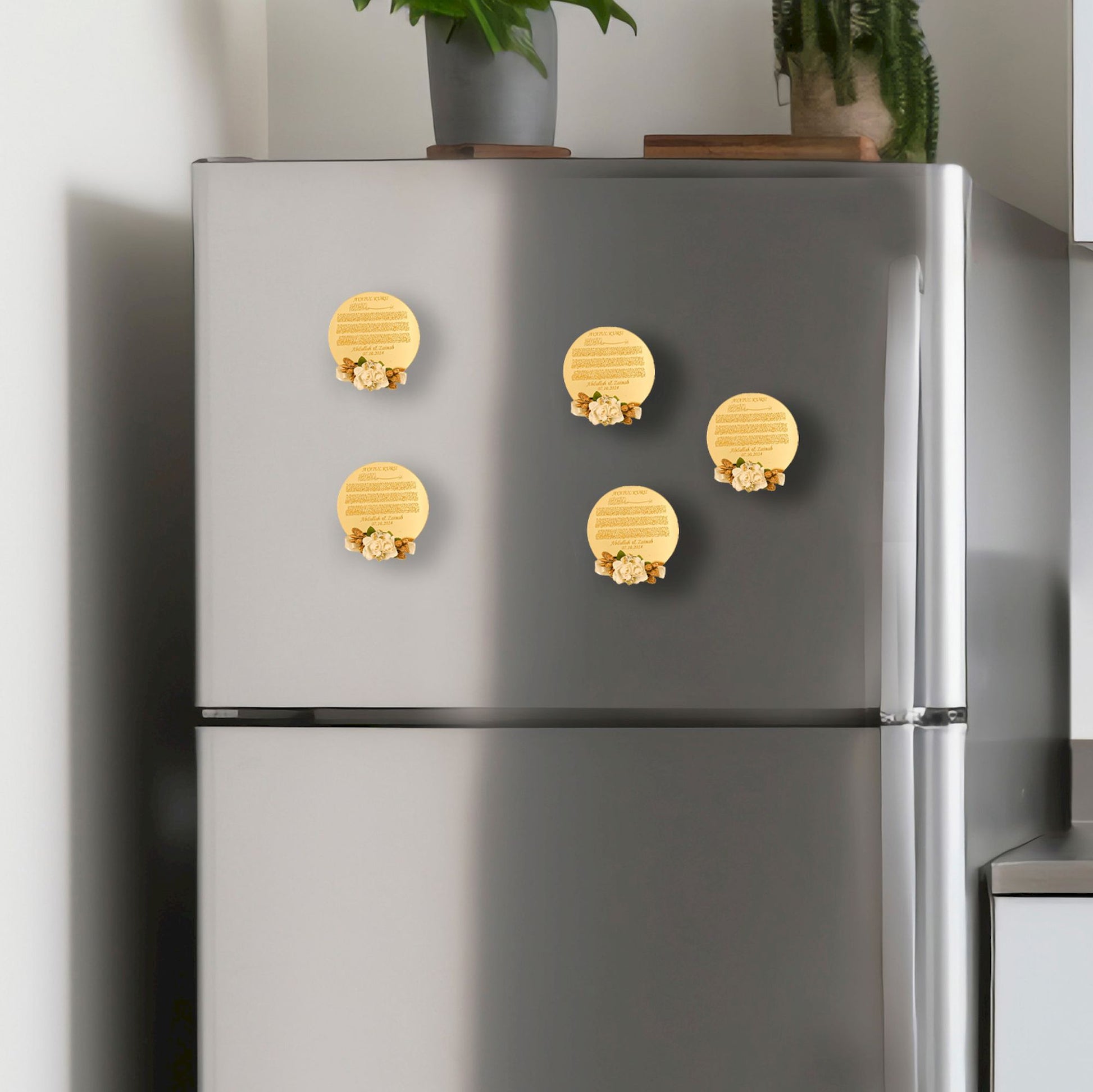 Personalized Ayatul Kursi Wedding Magnet Islamic Bridal Shower Favor - Islamic Elite Favors is a handmade gift shop offering a wide variety of unique and personalized gifts for all occasions. Whether you're looking for the perfect Ramadan, Eid, Hajj, wedding gift or something special for a birthday, baby shower or anniversary, we have something for everyone. High quality, made with love.