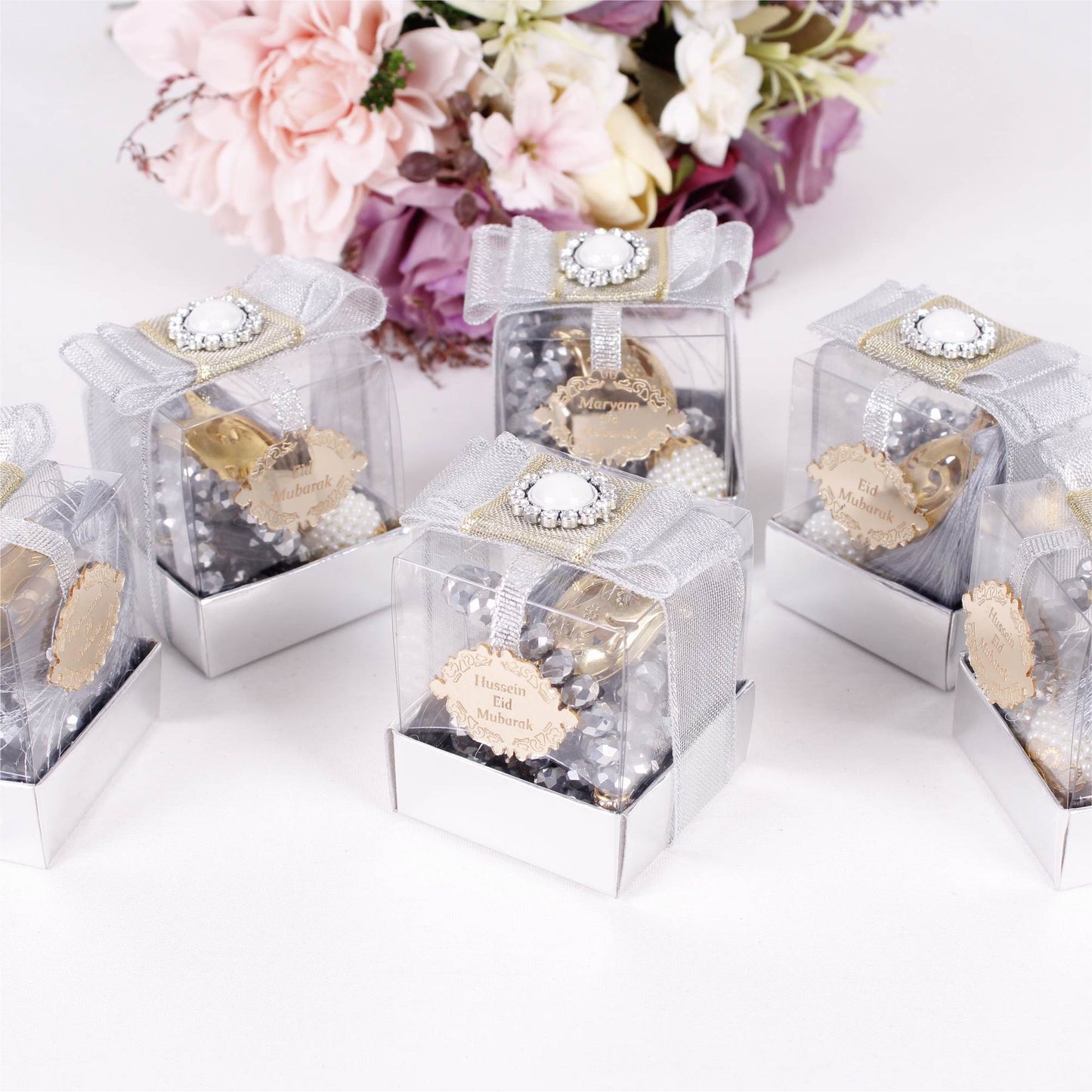 Personalized Crystal Prayer Beads Favor, Ramadan Eid Wedding Baby Shower Islamic Gift - Islamic Elite Favors is a handmade gift shop offering a wide variety of unique and personalized gifts for all occasions. Whether you're looking for the perfect Ramadan, Eid, Hajj, wedding gift or something special for a birthday, baby shower or anniversary, we have something for everyone. High quality, made with love.