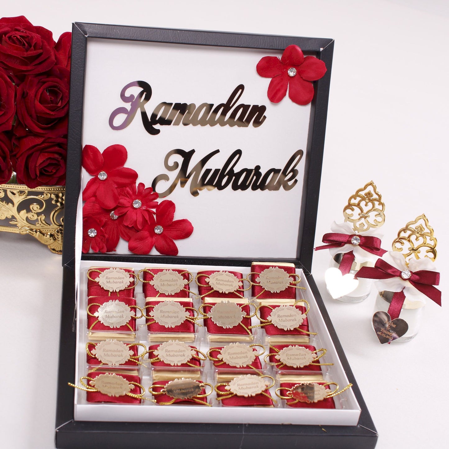 Chocolate Favors for Ramadan Eid, Happy Birthday, Baby Shower, Wedding - Islamic Elite Favors is a handmade gift shop offering a wide variety of unique and personalized gifts for all occasions. Whether you're looking for the perfect Ramadan, Eid, Hajj, wedding gift or something special for a birthday, baby shower or anniversary, we have something for everyone. High quality, made with love.