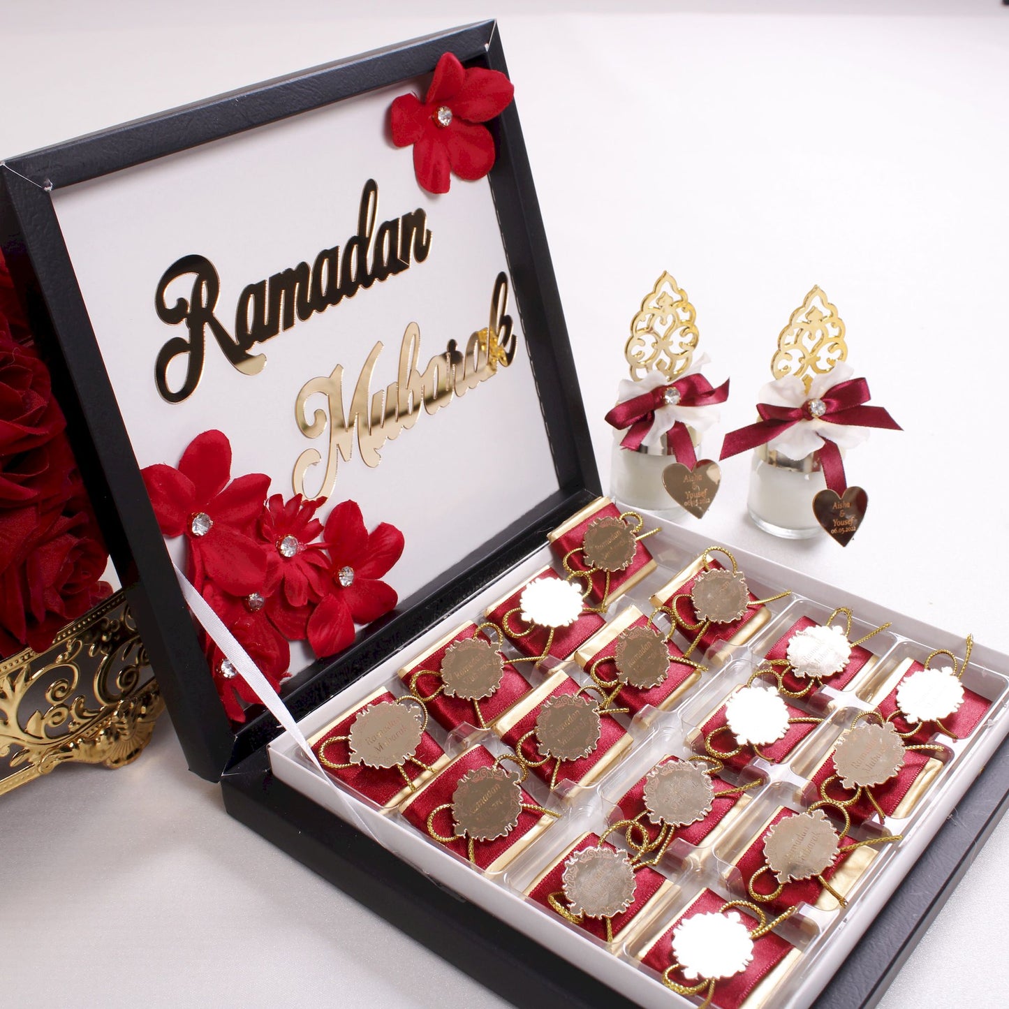 Chocolate Favors for Ramadan Eid, Happy Birthday, Baby Shower, Wedding - Islamic Elite Favors is a handmade gift shop offering a wide variety of unique and personalized gifts for all occasions. Whether you're looking for the perfect Ramadan, Eid, Hajj, wedding gift or something special for a birthday, baby shower or anniversary, we have something for everyone. High quality, made with love.