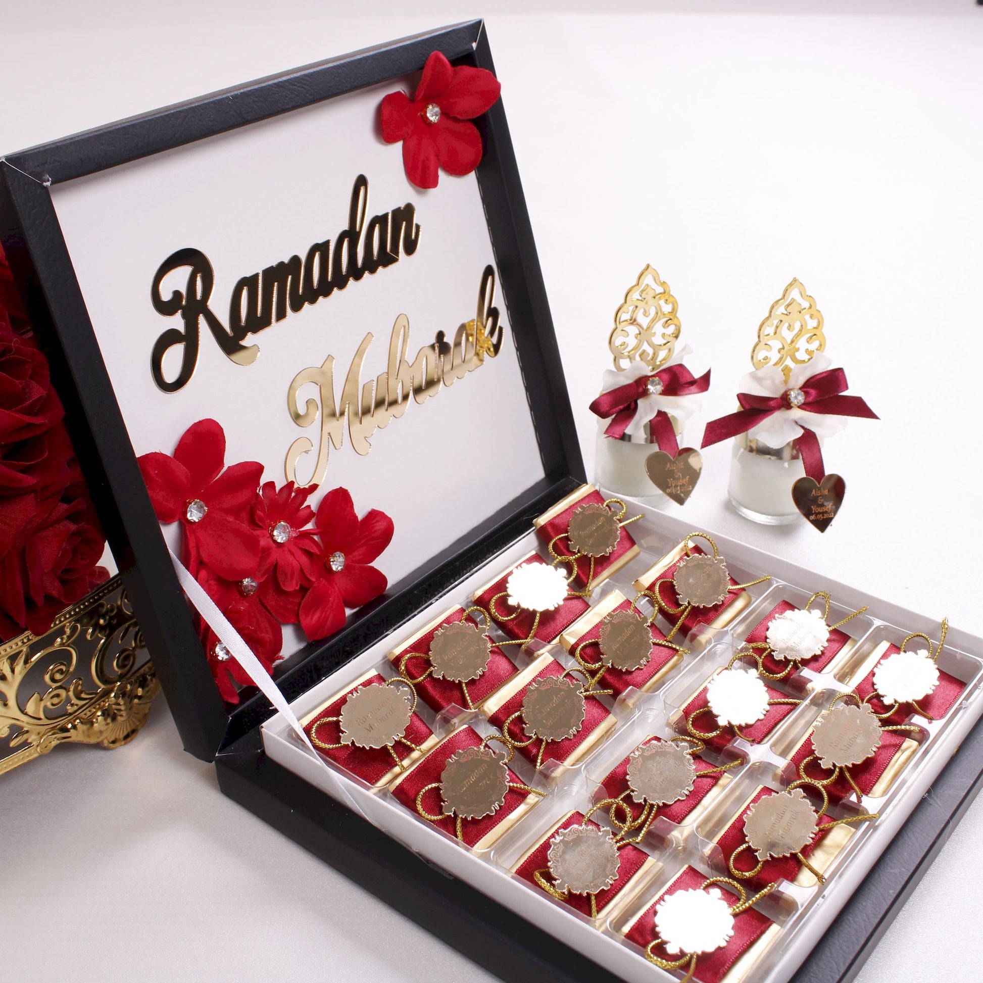 Chocolate Favors for Ramadan Eid, Happy Birthday, Baby Shower, Wedding - Islamic Elite Favors is a handmade gift shop offering a wide variety of unique and personalized gifts for all occasions. Whether you're looking for the perfect Ramadan, Eid, Hajj, wedding gift or something special for a birthday, baby shower or anniversary, we have something for everyone. High quality, made with love.