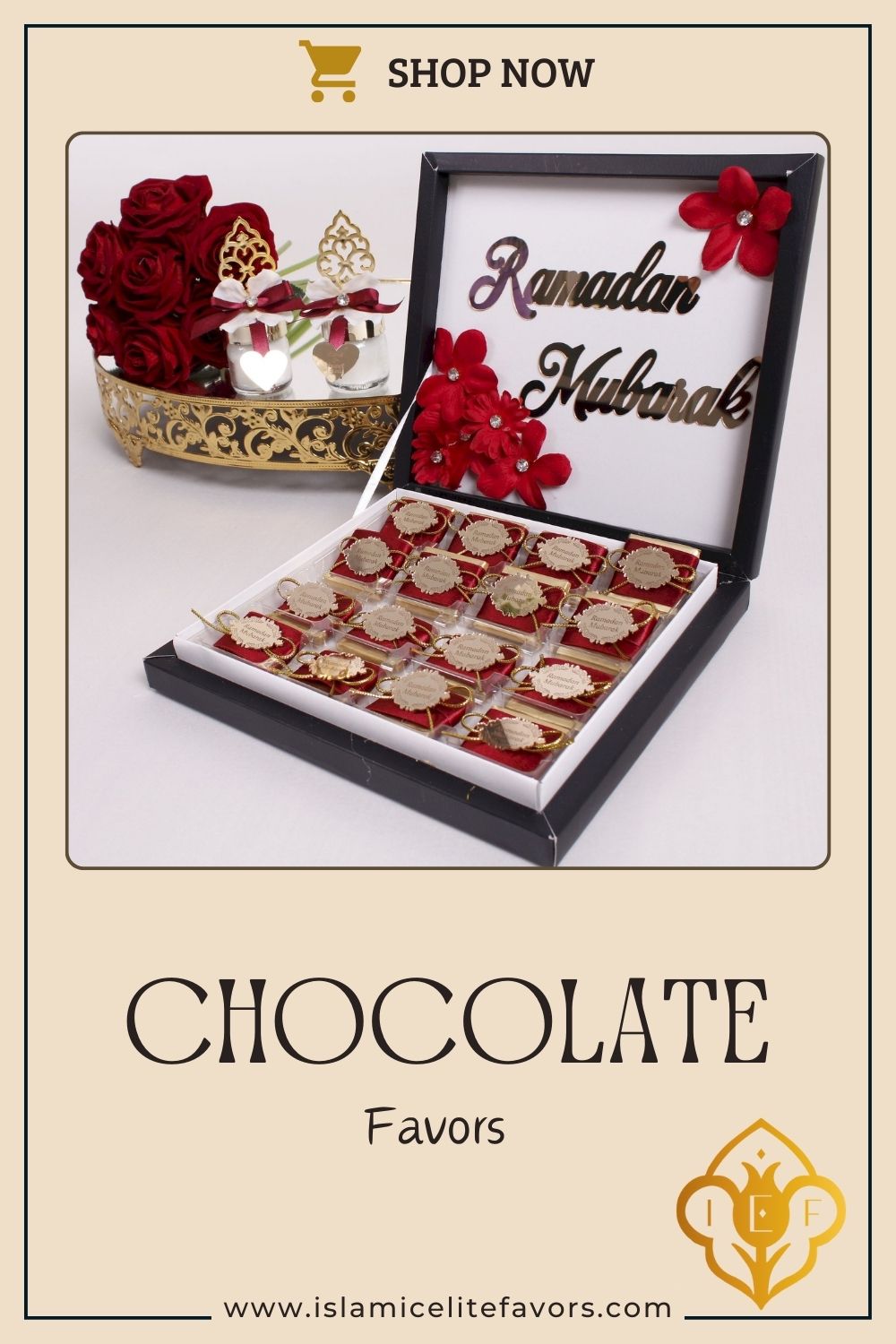 Chocolate Favors for Ramadan Eid, Happy Birthday, Baby Shower, Wedding - Islamic Elite Favors is a handmade gift shop offering a wide variety of unique and personalized gifts for all occasions. Whether you're looking for the perfect Ramadan, Eid, Hajj, wedding gift or something special for a birthday, baby shower or anniversary, we have something for everyone. High quality, made with love.
