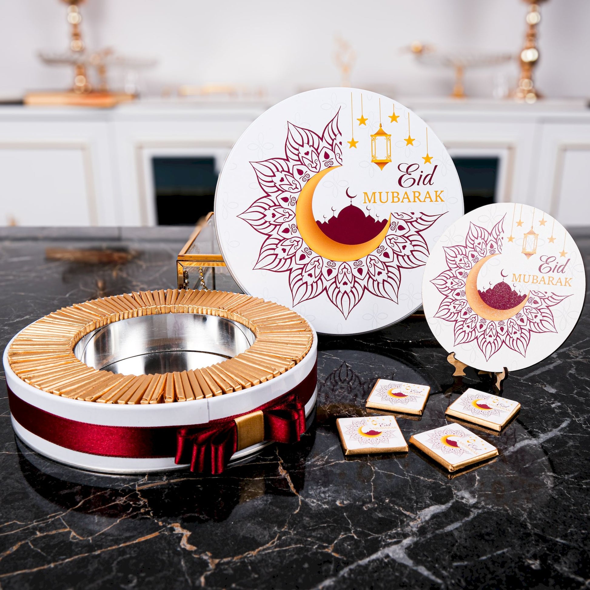 Ramadan Eid Chocolate Favors Box Table Decor Wedding Baby Shower Gifts - Islamic Elite Favors is a handmade gift shop offering a wide variety of unique and personalized gifts for all occasions. Whether you're looking for the perfect Ramadan, Eid, Hajj, wedding gift or something special for a birthday, baby shower or anniversary, we have something for everyone. High quality, made with love.