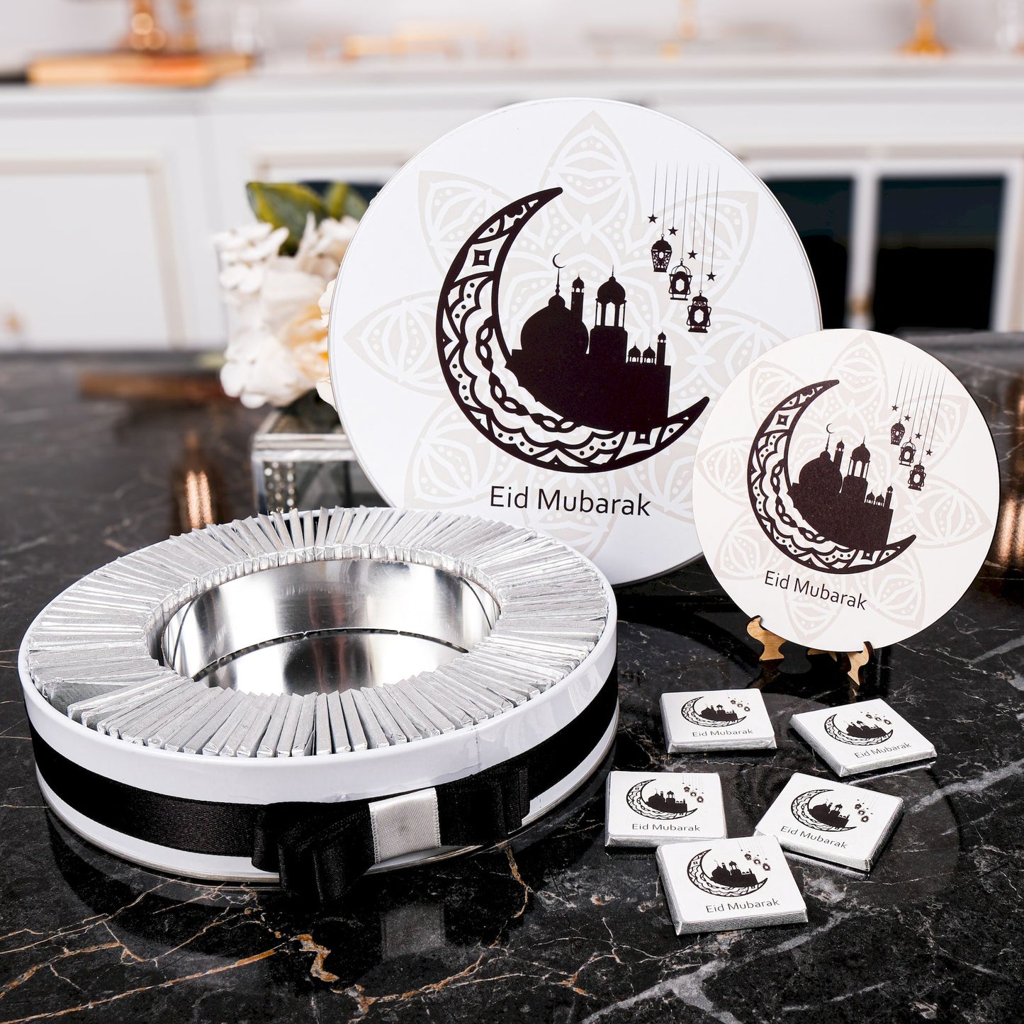 Ramadan Eid Chocolate Favors Box Table Decor Wedding Baby Shower Gifts - Islamic Elite Favors is a handmade gift shop offering a wide variety of unique and personalized gifts for all occasions. Whether you're looking for the perfect Ramadan, Eid, Hajj, wedding gift or something special for a birthday, baby shower or anniversary, we have something for everyone. High quality, made with love.