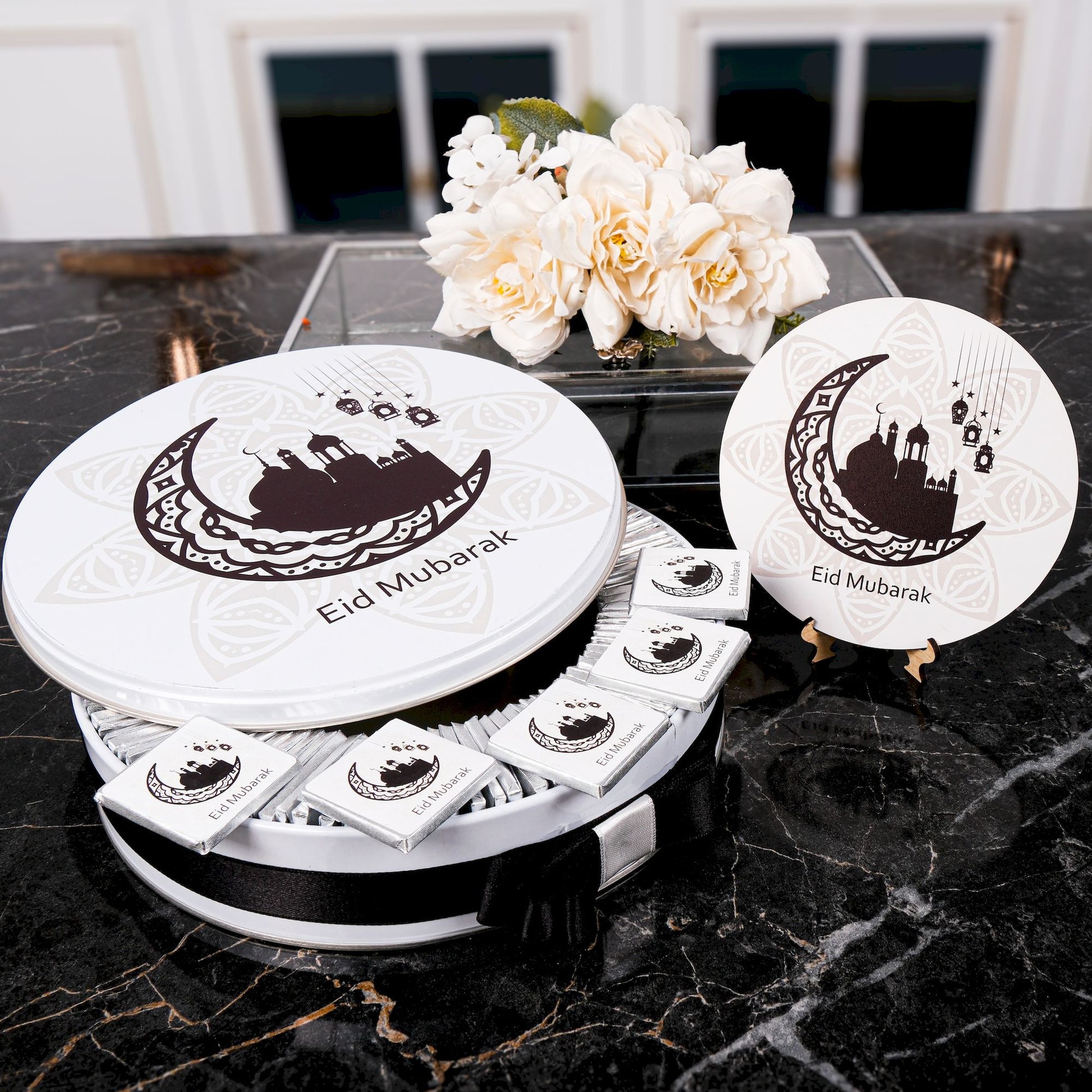 Ramadan Eid Chocolate Favors Box Table Decor Wedding Baby Shower Gifts - Islamic Elite Favors is a handmade gift shop offering a wide variety of unique and personalized gifts for all occasions. Whether you're looking for the perfect Ramadan, Eid, Hajj, wedding gift or something special for a birthday, baby shower or anniversary, we have something for everyone. High quality, made with love.