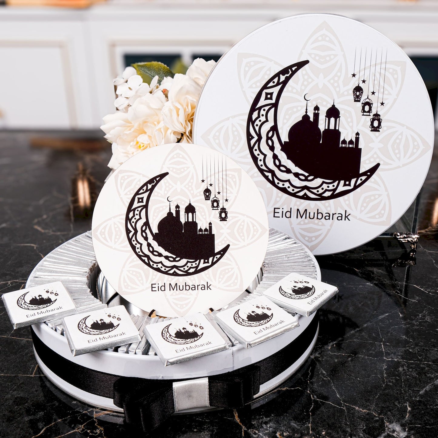 Ramadan Eid Chocolate Favors Box Table Decor Wedding Baby Shower Gifts - Islamic Elite Favors is a handmade gift shop offering a wide variety of unique and personalized gifts for all occasions. Whether you're looking for the perfect Ramadan, Eid, Hajj, wedding gift or something special for a birthday, baby shower or anniversary, we have something for everyone. High quality, made with love.
