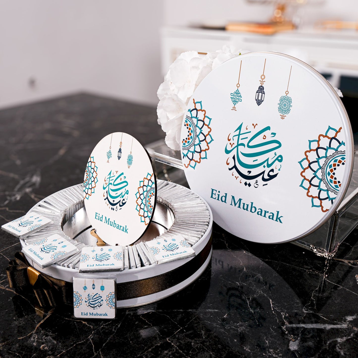Ramadan Eid Chocolate Favors Box Table Decor Wedding Baby Shower Gifts - Islamic Elite Favors is a handmade gift shop offering a wide variety of unique and personalized gifts for all occasions. Whether you're looking for the perfect Ramadan, Eid, Hajj, wedding gift or something special for a birthday, baby shower or anniversary, we have something for everyone. High quality, made with love.
