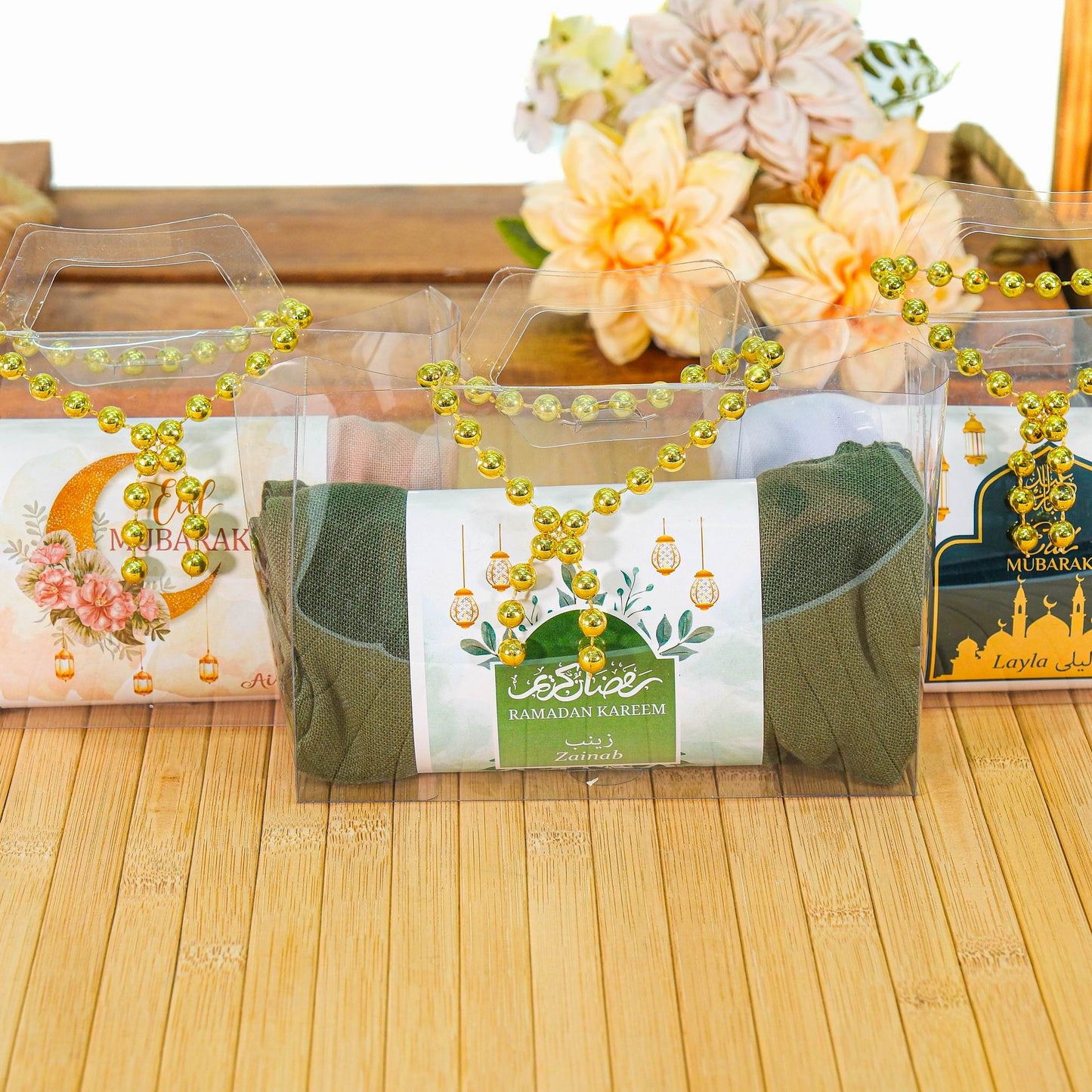 Personalized Custom Pashmina Scarf Wrap Gift | Ramadan Eid Hajj Umrah Wedding Favors - Islamic Elite Favors is a handmade gift shop offering a wide variety of unique and personalized gifts for all occasions. Whether you're looking for the perfect Ramadan, Eid, Hajj, wedding gift or something special for a birthday, baby shower or anniversary, we have something for everyone. High quality, made with love.