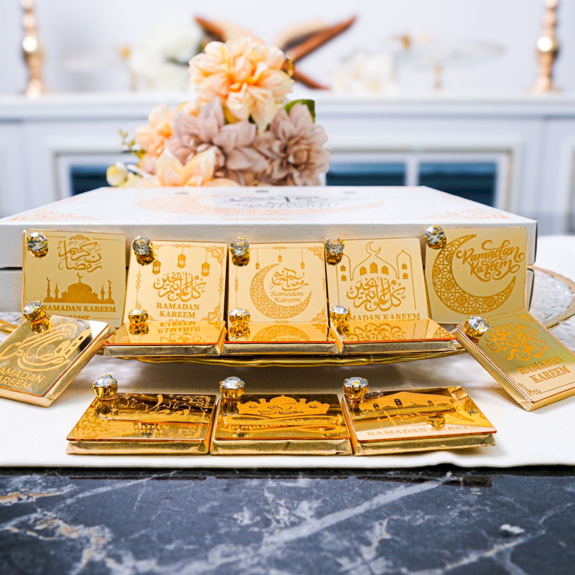 Chocolate Favors for Ramadan Eid, Happy Birthday, Baby Shower, Wedding - Islamic Elite Favors is a handmade gift shop offering a wide variety of unique and personalized gifts for all occasions. Whether you're looking for the perfect Ramadan, Eid, Hajj, wedding gift or something special for a birthday, baby shower or anniversary, we have something for everyone. High quality, made with love.