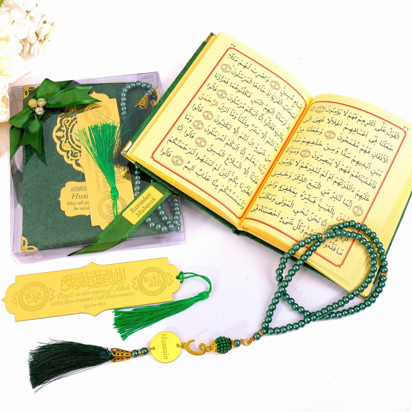 Personalized Velvet Dua Book Bookmark Tasbeeh Gift Set, Ramadan Eid Birthday Wedding Islamic Favors - Islamic Elite Favors is a handmade gift shop offering a wide variety of unique and personalized gifts for all occasions. Whether you're looking for the perfect Ramadan, Eid, Hajj, wedding gift or something special for a birthday, baby shower or anniversary, we have something for everyone. High quality, made with love.