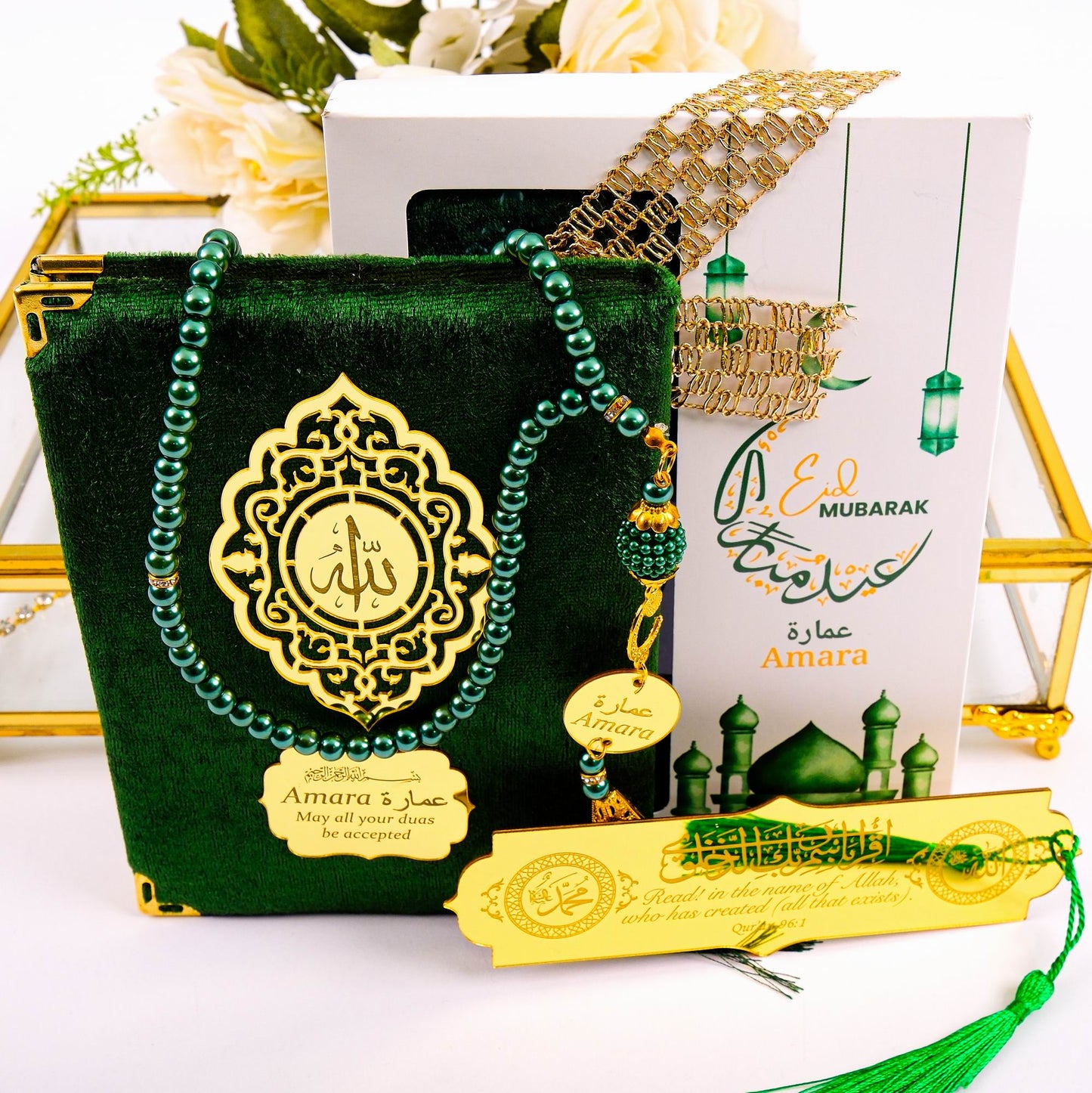 Personalized Velvet Dua Book Bookmark Tasbeeh Gift Set, Ramadan Eid Birthday Wedding Muslim Favors - Islamic Elite Favors is a handmade gift shop offering a wide variety of unique and personalized gifts for all occasions. Whether you're looking for the perfect Ramadan, Eid, Hajj, wedding gift or something special for a birthday, baby shower or anniversary, we have something for everyone. High quality, made with love.