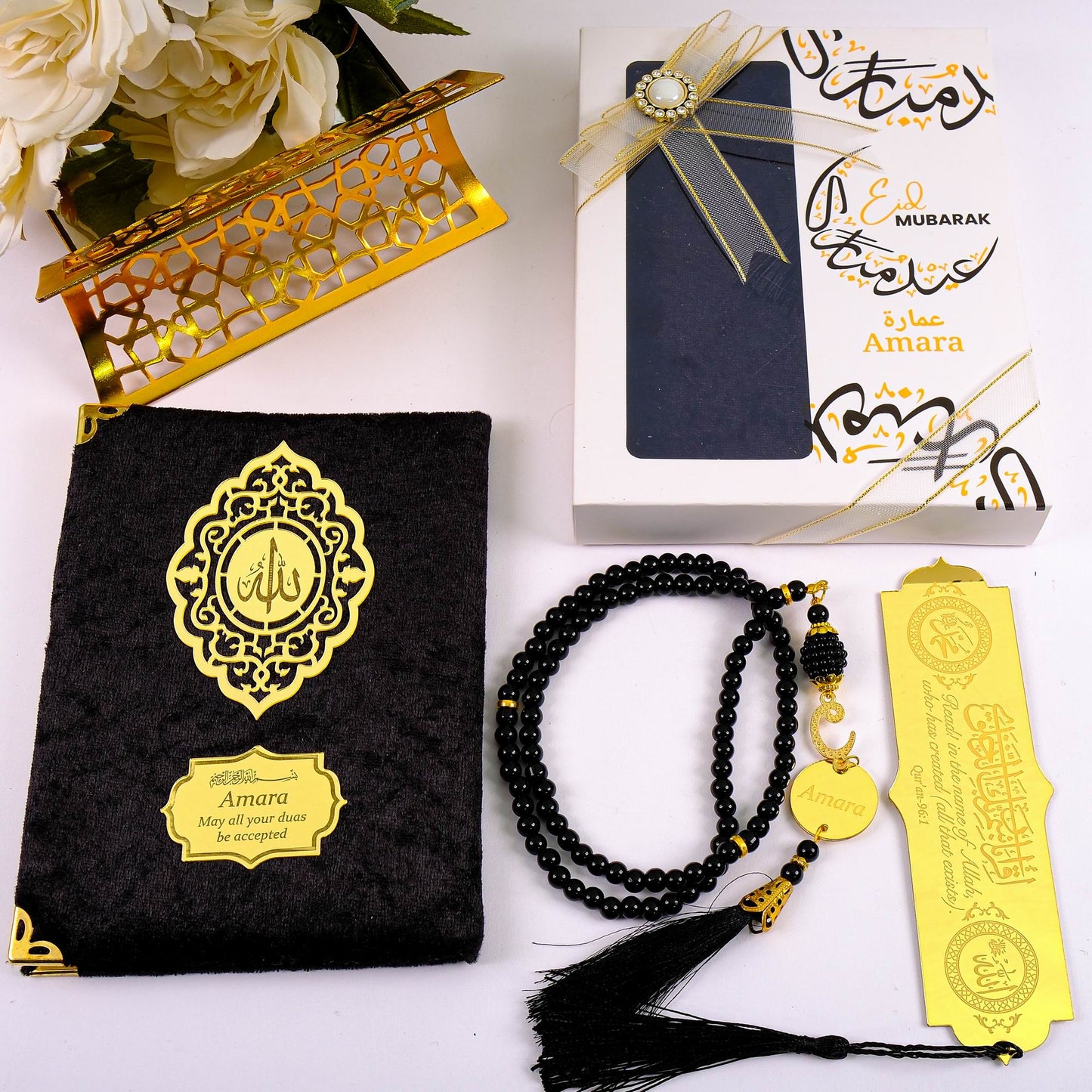 Personalized Velvet Dua Book Bookmark Tasbeeh Gift Set, Ramadan Eid Birthday Wedding Muslim Favors - Islamic Elite Favors is a handmade gift shop offering a wide variety of unique and personalized gifts for all occasions. Whether you're looking for the perfect Ramadan, Eid, Hajj, wedding gift or something special for a birthday, baby shower or anniversary, we have something for everyone. High quality, made with love.