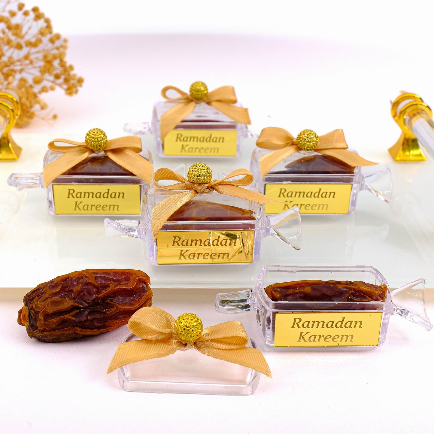 Personalized Ramadan Dates Hurma Favors | Ramadan Eid Islamic Muslim Party Favors Gifts - Islamic Elite Favors is a handmade gift shop offering a wide variety of unique and personalized gifts for all occasions. Whether you're looking for the perfect Ramadan, Eid, Hajj, wedding gift or something special for a birthday, baby shower or anniversary, we have something for everyone. High quality, made with love.