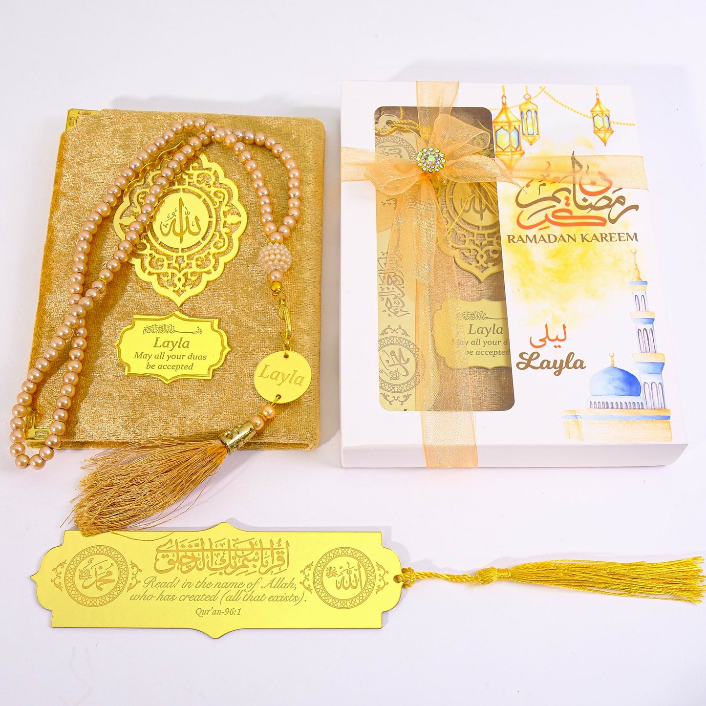 Personalized Velvet Dua Book Bookmark Tasbeeh Gift Set, Ramadan Eid Birthday Wedding Muslim Favors - Islamic Elite Favors is a handmade gift shop offering a wide variety of unique and personalized gifts for all occasions. Whether you're looking for the perfect Ramadan, Eid, Hajj, wedding gift or something special for a birthday, baby shower or anniversary, we have something for everyone. High quality, made with love.