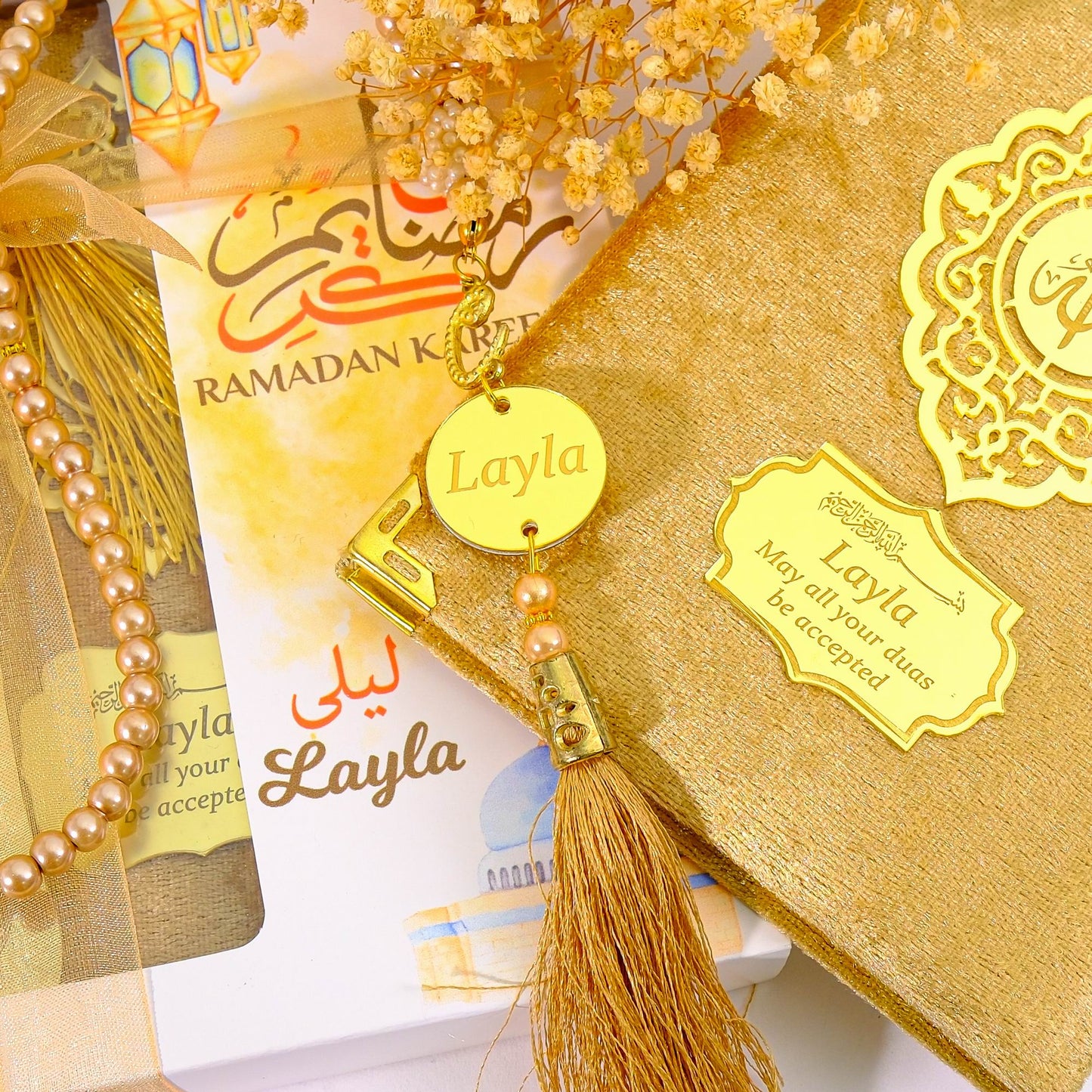 Personalized Velvet Dua Book Bookmark Tasbeeh Gift Set, Ramadan Eid Birthday Wedding Muslim Favors - Islamic Elite Favors is a handmade gift shop offering a wide variety of unique and personalized gifts for all occasions. Whether you're looking for the perfect Ramadan, Eid, Hajj, wedding gift or something special for a birthday, baby shower or anniversary, we have something for everyone. High quality, made with love.