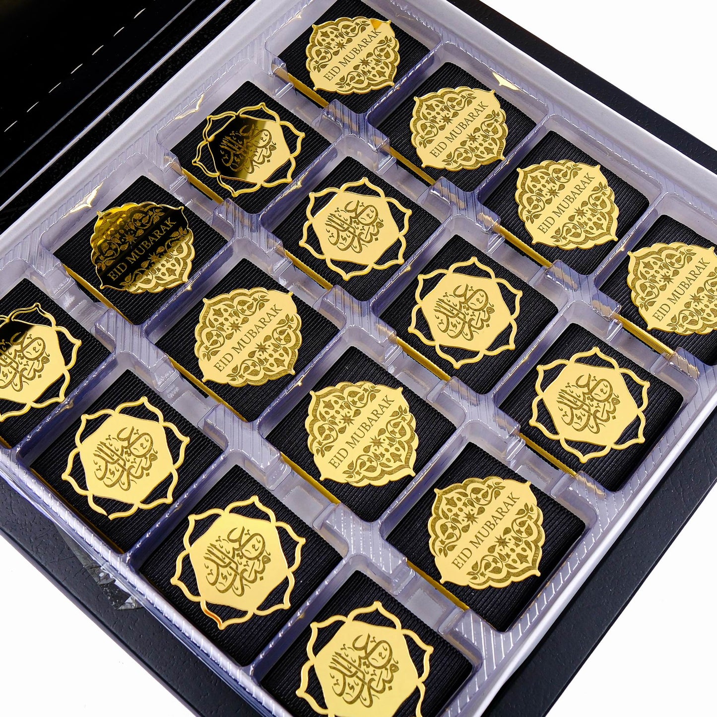 Eid Mubarak Chocolate Box, Ramadan Kareem Ramadan Mubarak Eid al-Adha Chocolate Gift Favors for Guests - Islamic Elite Favors is a handmade gift shop offering a wide variety of unique and personalized gifts for all occasions. Whether you're looking for the perfect Ramadan, Eid, Hajj, wedding gift or something special for a birthday, baby shower or anniversary, we have something for everyone. High quality, made with love.