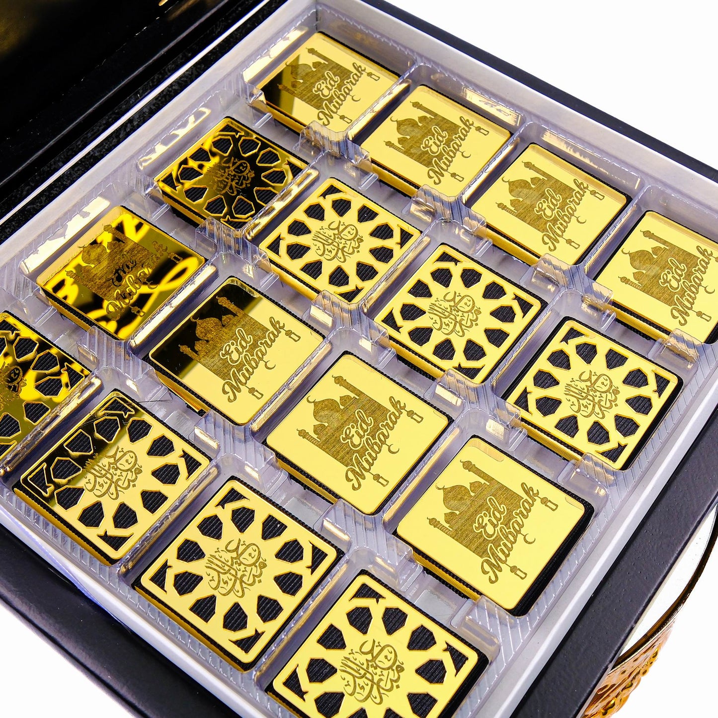 Eid Mubarak Chocolate Box, Ramadan Kareem Ramadan Mubarak Eid al-Adha Chocolate Gift Favors for Guests - Islamic Elite Favors is a handmade gift shop offering a wide variety of unique and personalized gifts for all occasions. Whether you're looking for the perfect Ramadan, Eid, Hajj, wedding gift or something special for a birthday, baby shower or anniversary, we have something for everyone. High quality, made with love.