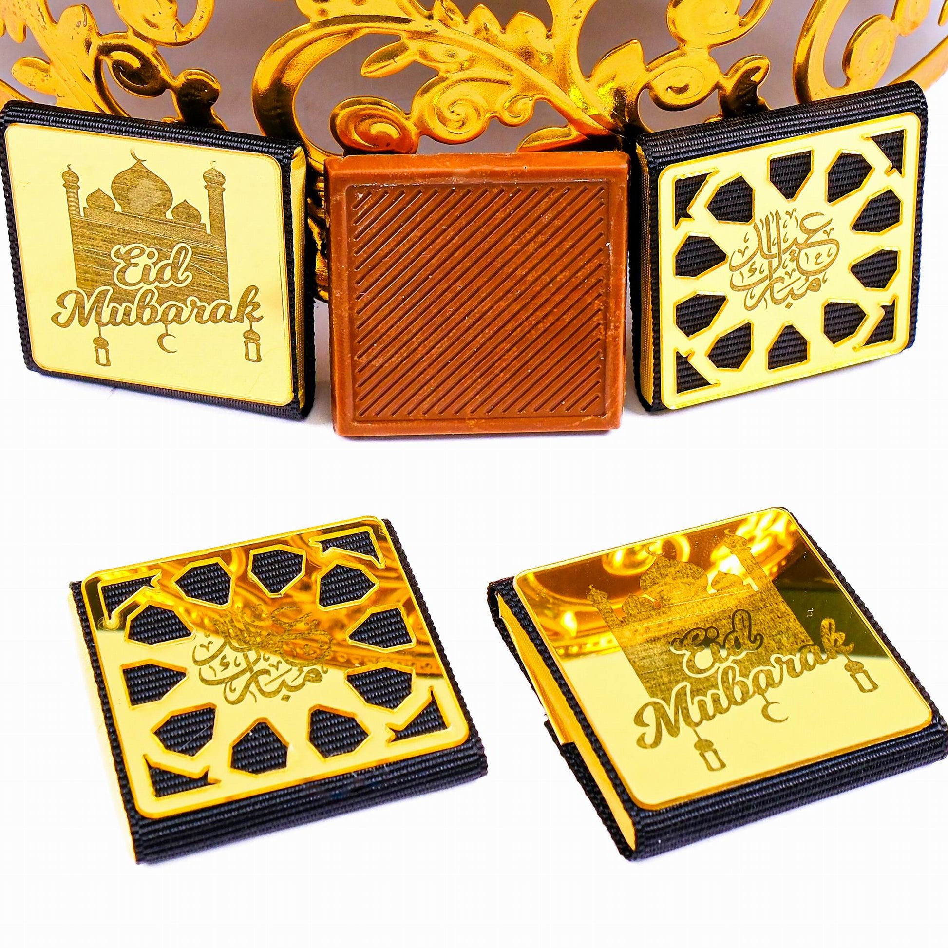 Eid Mubarak Chocolate Box, Ramadan Kareem Ramadan Mubarak Eid al-Adha Chocolate Gift Favors for Guests - Islamic Elite Favors is a handmade gift shop offering a wide variety of unique and personalized gifts for all occasions. Whether you're looking for the perfect Ramadan, Eid, Hajj, wedding gift or something special for a birthday, baby shower or anniversary, we have something for everyone. High quality, made with love.