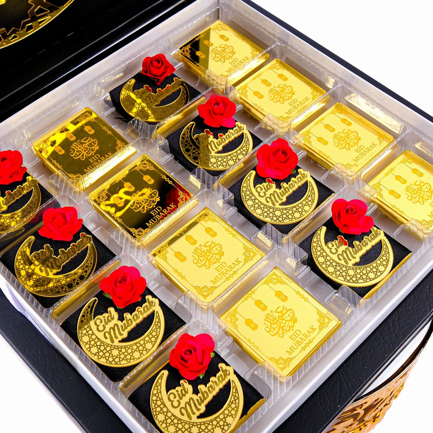 Eid Mubarak Chocolate Box, Ramadan Kareem Ramadan Mubarak Eid al-Adha Chocolate Gift Favors for Guests - Islamic Elite Favors is a handmade gift shop offering a wide variety of unique and personalized gifts for all occasions. Whether you're looking for the perfect Ramadan, Eid, Hajj, wedding gift or something special for a birthday, baby shower or anniversary, we have something for everyone. High quality, made with love.