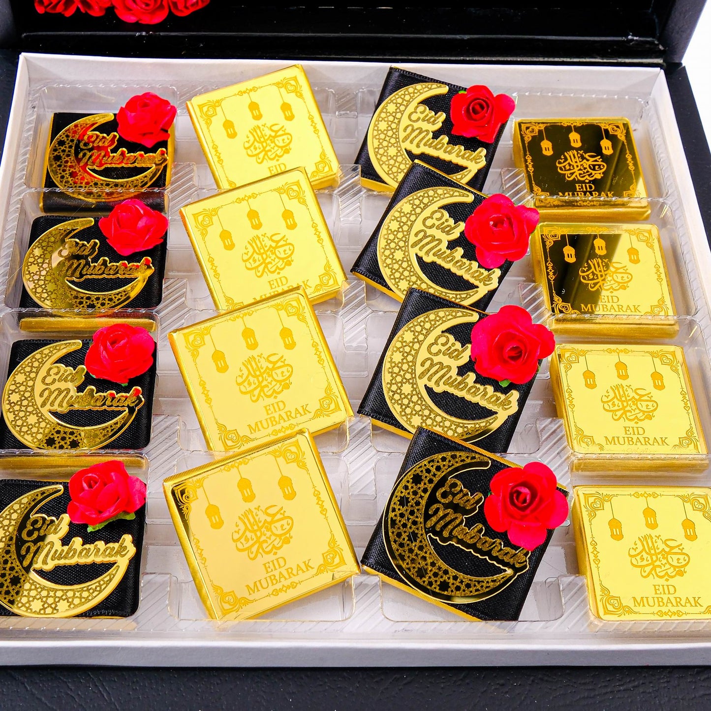 Eid Mubarak Chocolate Box, Ramadan Kareem Ramadan Mubarak Eid al-Adha Chocolate Gift Favors for Guests - Islamic Elite Favors is a handmade gift shop offering a wide variety of unique and personalized gifts for all occasions. Whether you're looking for the perfect Ramadan, Eid, Hajj, wedding gift or something special for a birthday, baby shower or anniversary, we have something for everyone. High quality, made with love.