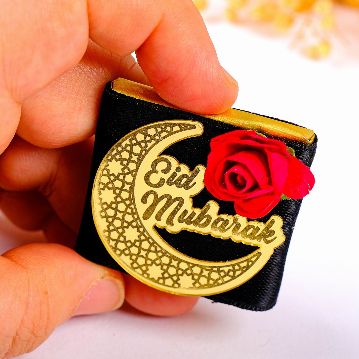 Eid Mubarak Chocolate Box, Ramadan Kareem Ramadan Mubarak Eid al-Adha Chocolate Gift Favors for Guests - Islamic Elite Favors is a handmade gift shop offering a wide variety of unique and personalized gifts for all occasions. Whether you're looking for the perfect Ramadan, Eid, Hajj, wedding gift or something special for a birthday, baby shower or anniversary, we have something for everyone. High quality, made with love.