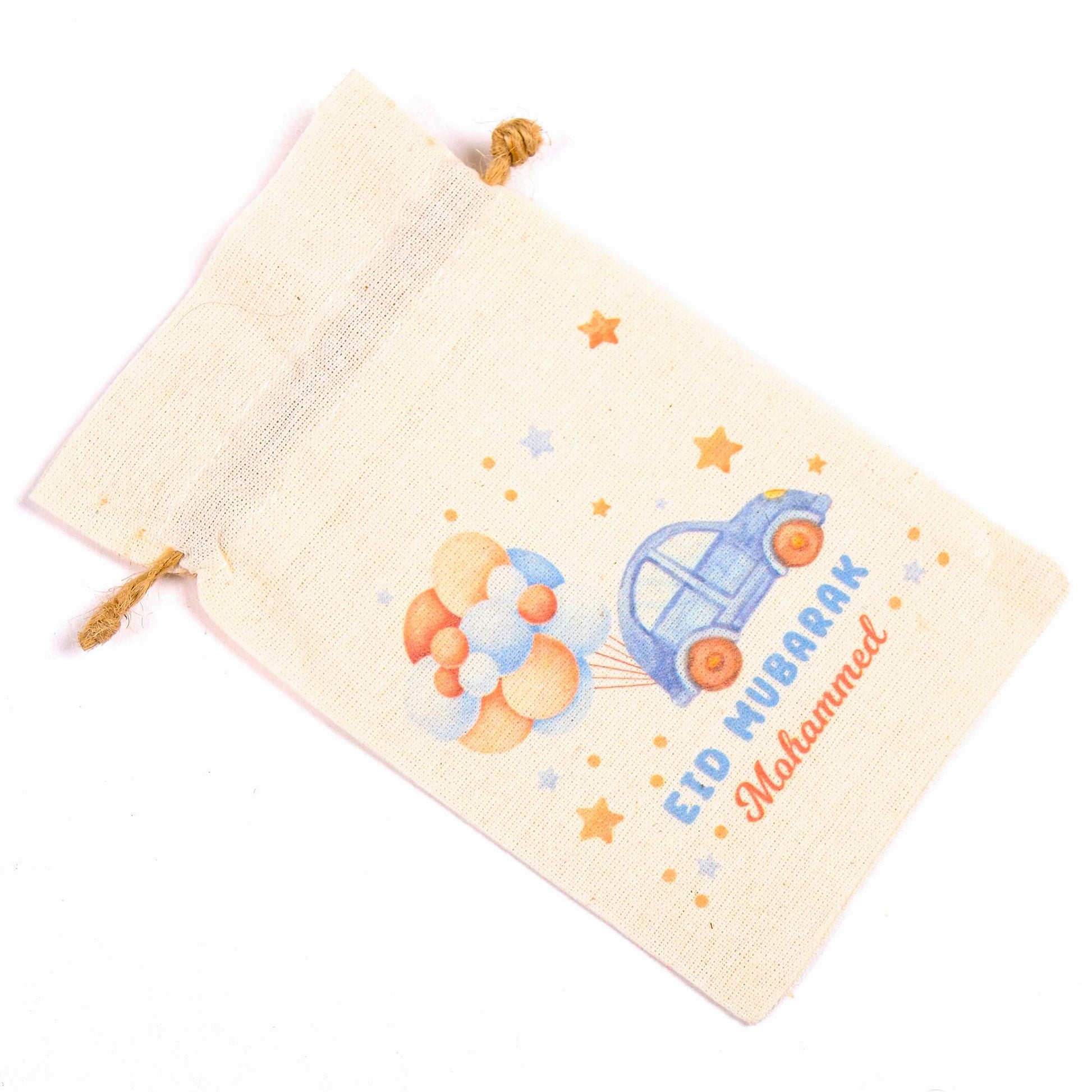 Personalized Eid Gift Bag for Kids, Custom Ramadan Favor Pouch, Cotton Treat Bag, Goodie Bag - Islamic Elite Favors is a handmade gift shop offering a wide variety of unique and personalized gifts for all occasions. Whether you're looking for the perfect Ramadan, Eid, Hajj, wedding gift or something special for a birthday, baby shower or anniversary, we have something for everyone. High quality, made with love.