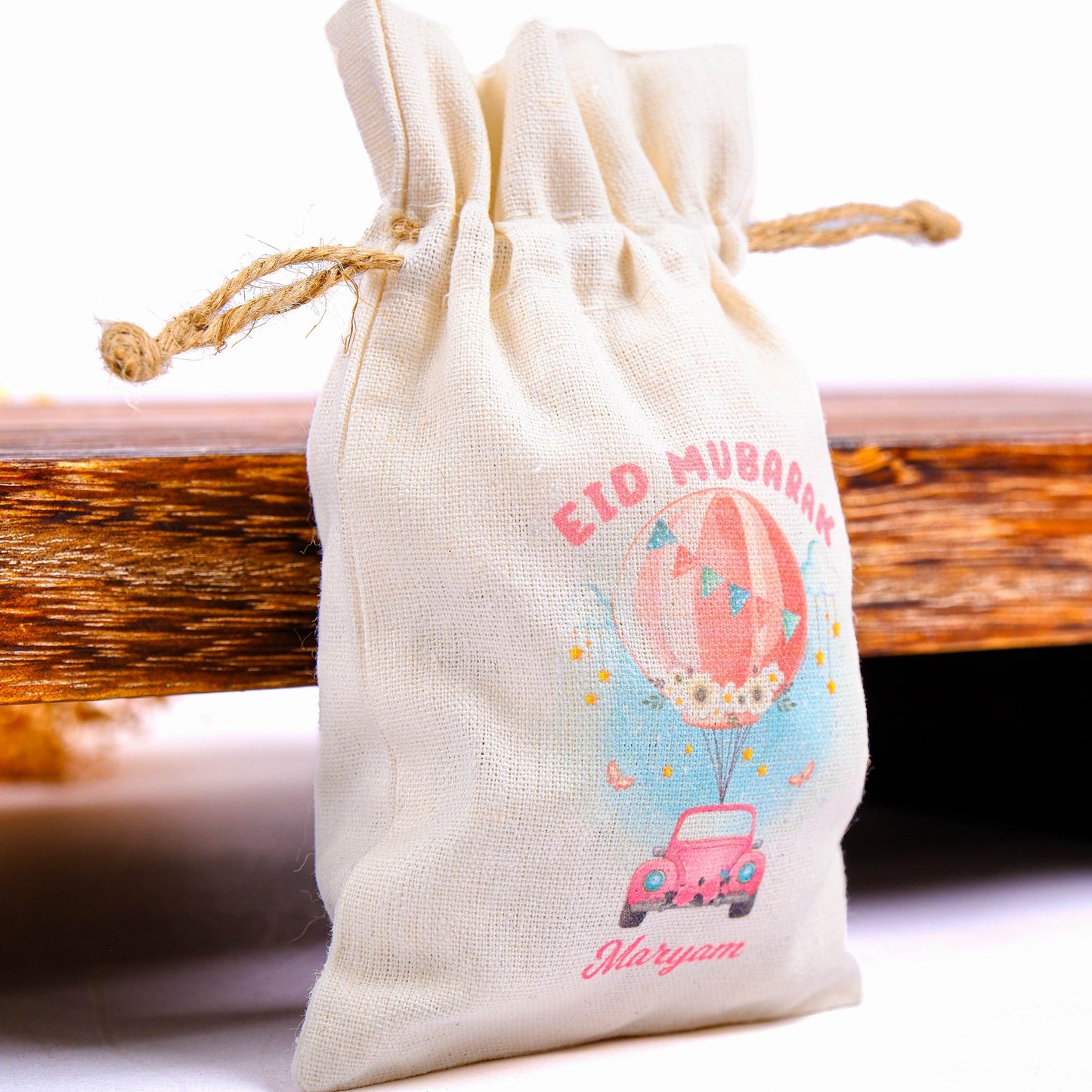 Personalized Eid Gift Bag for Kids, Custom Ramadan Favor Pouch, Cotton Treat Bag, Goodie Bag - Islamic Elite Favors is a handmade gift shop offering a wide variety of unique and personalized gifts for all occasions. Whether you're looking for the perfect Ramadan, Eid, Hajj, wedding gift or something special for a birthday, baby shower or anniversary, we have something for everyone. High quality, made with love.