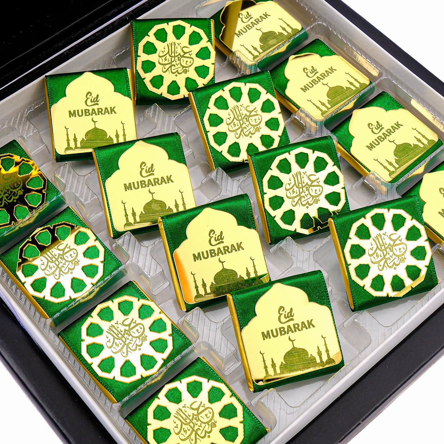 Eid Mubarak Chocolate Box, Ramadan Kareem Ramadan Mubarak Eid al-Adha Chocolate Gift Favors for Guests - Islamic Elite Favors is a handmade gift shop offering a wide variety of unique and personalized gifts for all occasions. Whether you're looking for the perfect Ramadan, Eid, Hajj, wedding gift or something special for a birthday, baby shower or anniversary, we have something for everyone. High quality, made with love.