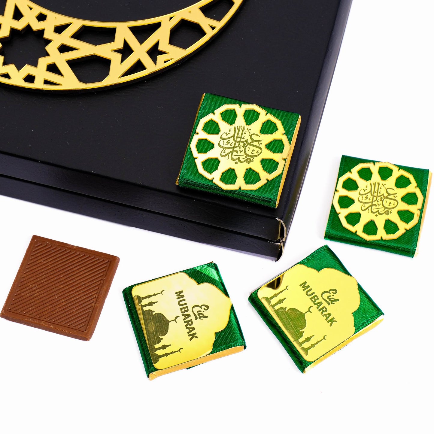 Eid Mubarak Chocolate Box, Ramadan Kareem Ramadan Mubarak Eid al-Adha Chocolate Gift Favors for Guests - Islamic Elite Favors is a handmade gift shop offering a wide variety of unique and personalized gifts for all occasions. Whether you're looking for the perfect Ramadan, Eid, Hajj, wedding gift or something special for a birthday, baby shower or anniversary, we have something for everyone. High quality, made with love.