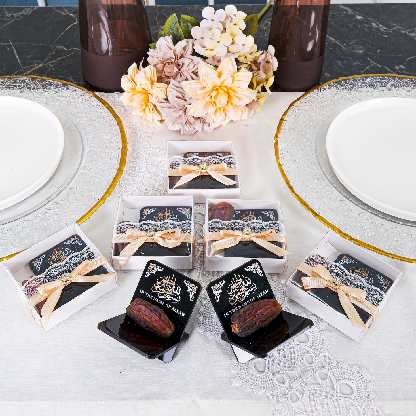 Personalized Hurma Dates Favors Ramadan Eid Wedding Hajj Islamic Gift - Islamic Elite Favors is a handmade gift shop offering a wide variety of unique and personalized gifts for all occasions. Whether you're looking for the perfect Ramadan, Eid, Hajj, wedding gift or something special for a birthday, baby shower or anniversary, we have something for everyone. High quality, made with love.