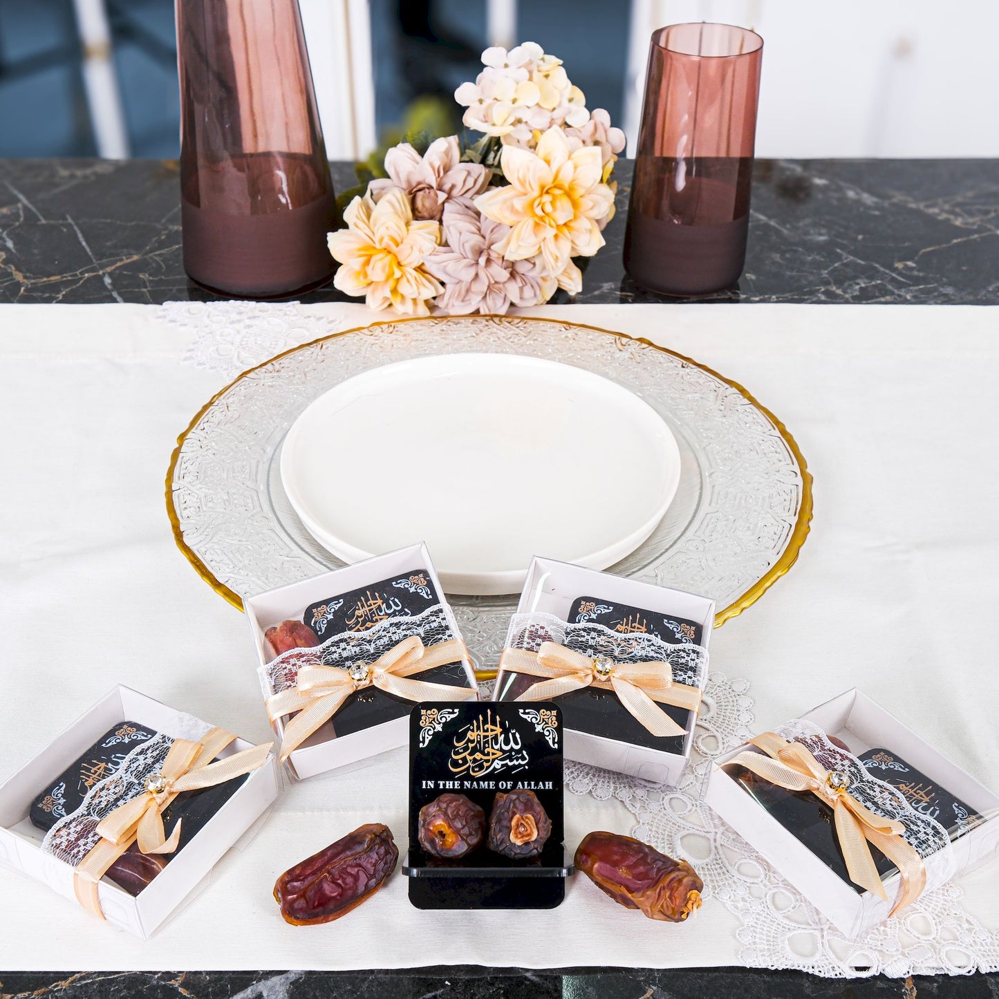 Personalized Hurma Dates Favors Ramadan Eid Wedding Hajj Islamic Gift - Islamic Elite Favors is a handmade gift shop offering a wide variety of unique and personalized gifts for all occasions. Whether you're looking for the perfect Ramadan, Eid, Hajj, wedding gift or something special for a birthday, baby shower or anniversary, we have something for everyone. High quality, made with love.