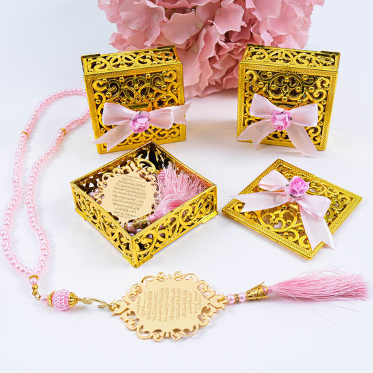 Personalized Prayer Beads with Ayatul Kursi Imame, Ramadan Eid Wedding Muslim Party Favors - Islamic Elite Favors is a handmade gift shop offering a wide variety of unique and personalized gifts for all occasions. Whether you're looking for the perfect Ramadan, Eid, Hajj, wedding gift or something special for a birthday, baby shower or anniversary, we have something for everyone. High quality, made with love.