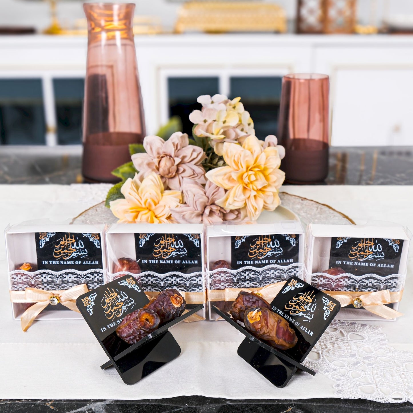 Personalized Hurma Dates Favors Ramadan Eid Wedding Hajj Islamic Gift - Islamic Elite Favors is a handmade gift shop offering a wide variety of unique and personalized gifts for all occasions. Whether you're looking for the perfect Ramadan, Eid, Hajj, wedding gift or something special for a birthday, baby shower or anniversary, we have something for everyone. High quality, made with love.