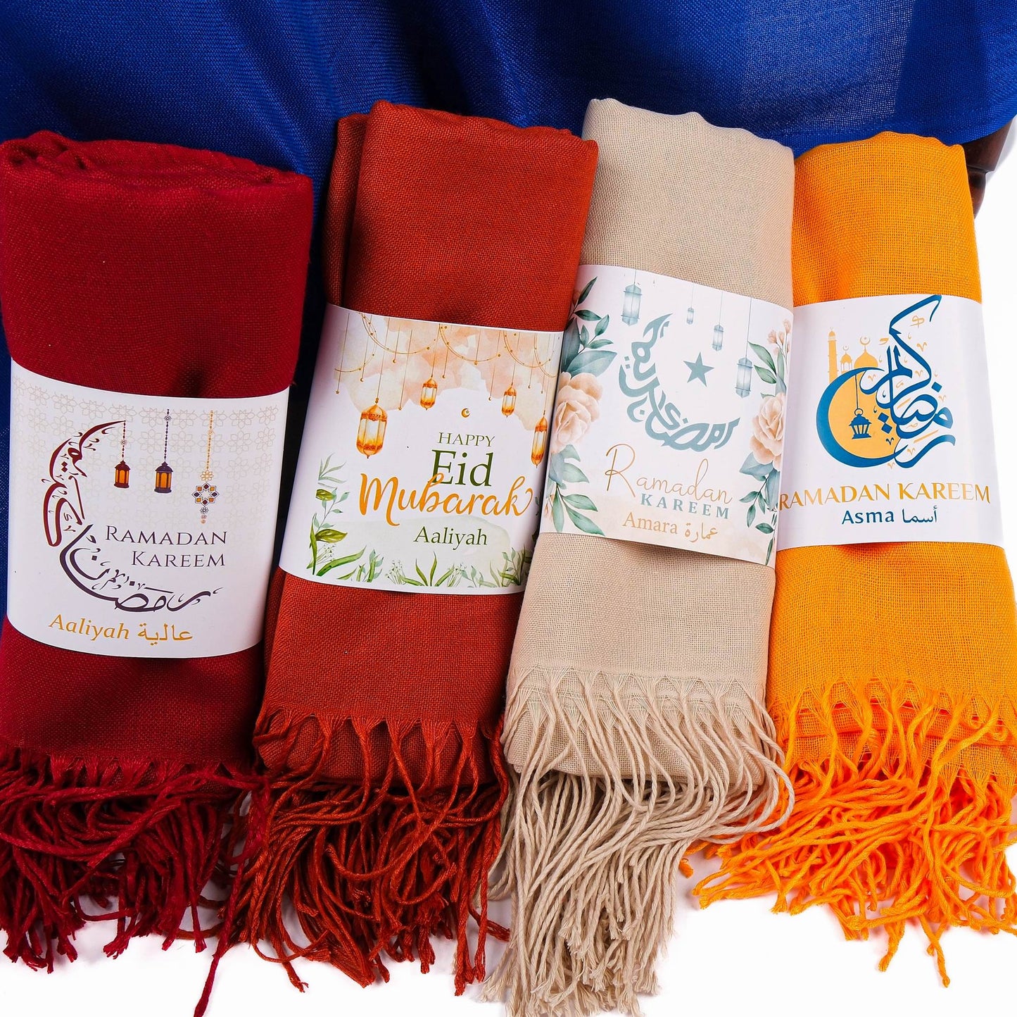Personalized Custom Pashmina Shawl Scarf Gift, Wedding Hajj Umrah Ramadan Eid Favors - Islamic Elite Favors is a handmade gift shop offering a wide variety of unique and personalized gifts for all occasions. Whether you're looking for the perfect Ramadan, Eid, Hajj, wedding gift or something special for a birthday, baby shower or anniversary, we have something for everyone. High quality, made with love.