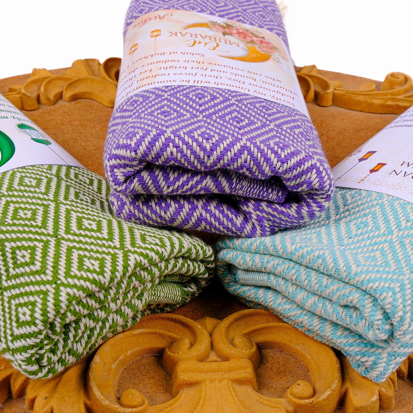 Personalized Turkish Cotton Peshtemal Towels, Custom Ramadan Eid Muslim Party Favors - Islamic Elite Favors is a handmade gift shop offering a wide variety of unique and personalized gifts for all occasions. Whether you're looking for the perfect Ramadan, Eid, Hajj, wedding gift or something special for a birthday, baby shower or anniversary, we have something for everyone. High quality, made with love.