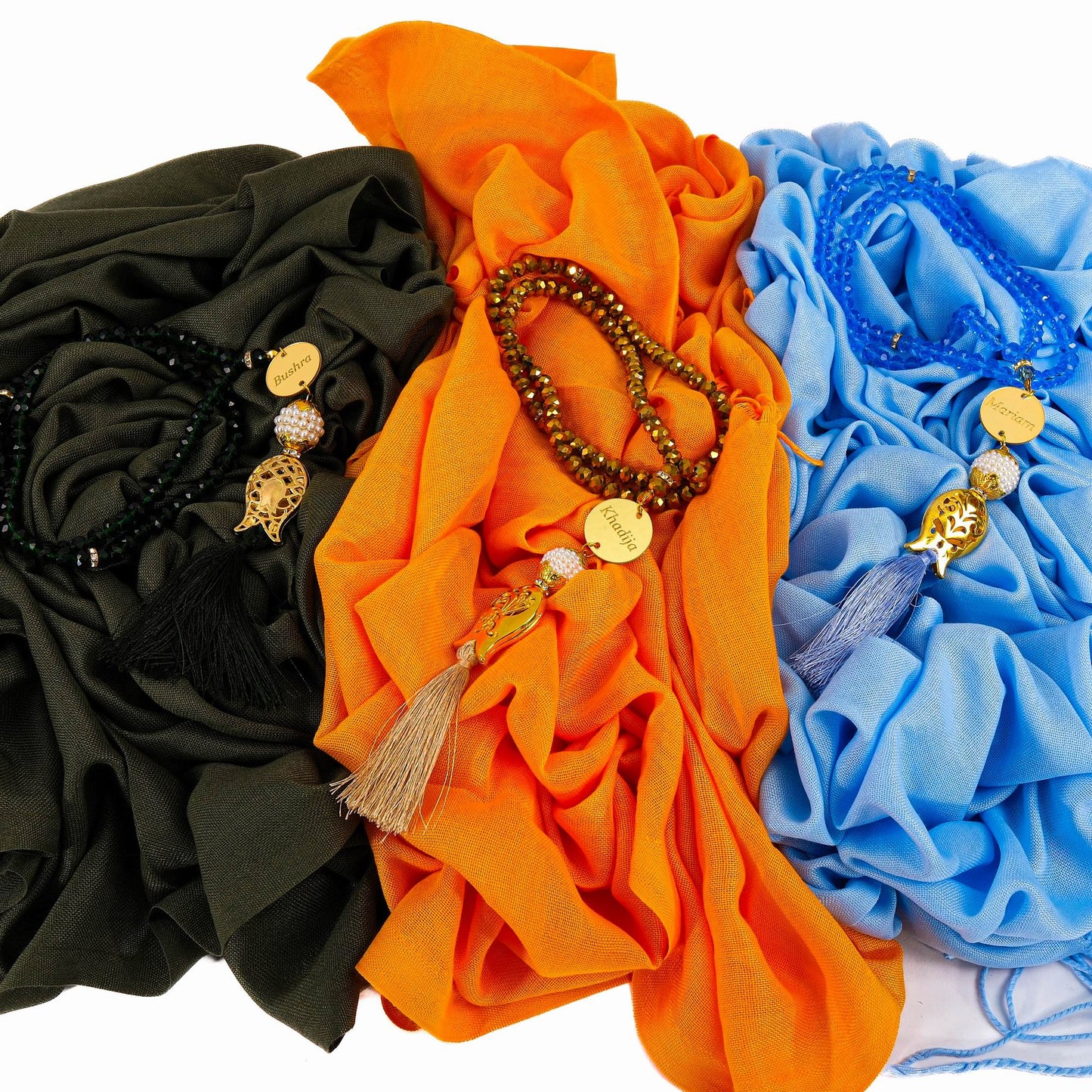 Personalized Pashmina Shawl Scarf Crystal Tasbeeh Gift Set, Wedding Ramadan Eid Mothers Day - Islamic Elite Favors is a handmade gift shop offering a wide variety of unique and personalized gifts for all occasions. Whether you're looking for the perfect Ramadan, Eid, Hajj, wedding gift or something special for a birthday, baby shower or anniversary, we have something for everyone. High quality, made with love.