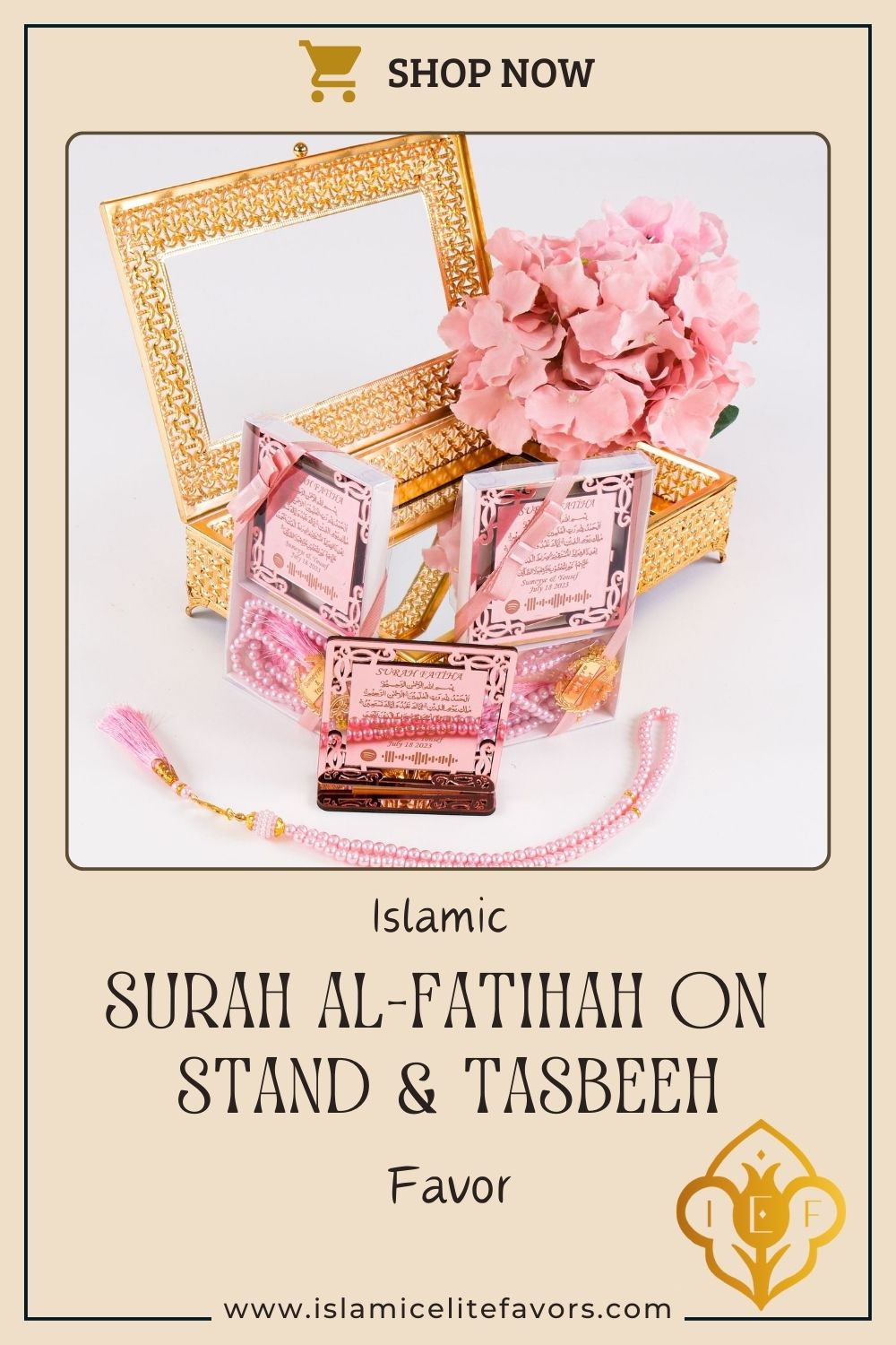 Personalized Surah Al-Fatihah on Stand & Tasbeeh Islamic Wedding Favor - Islamic Elite Favors is a handmade gift shop offering a wide variety of unique and personalized gifts for all occasions. Whether you're looking for the perfect Ramadan, Eid, Hajj, wedding gift or something special for a birthday, baby shower or anniversary, we have something for everyone. High quality, made with love.