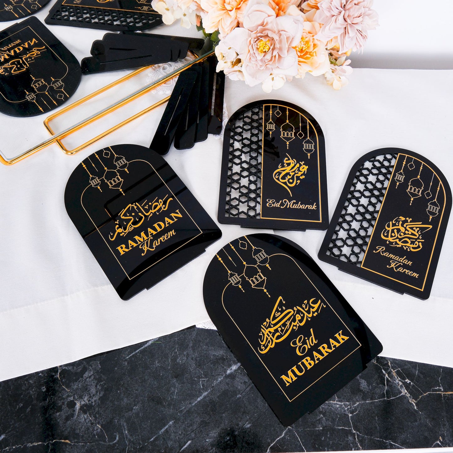 Ramadan Eid Table Decor Islamic Art Favor Tabletop Sign&Stand Gift - Islamic Elite Favors is a handmade gift shop offering a wide variety of unique and personalized gifts for all occasions. Whether you're looking for the perfect Ramadan, Eid, Hajj, wedding gift or something special for a birthday, baby shower or anniversary, we have something for everyone. High quality, made with love.