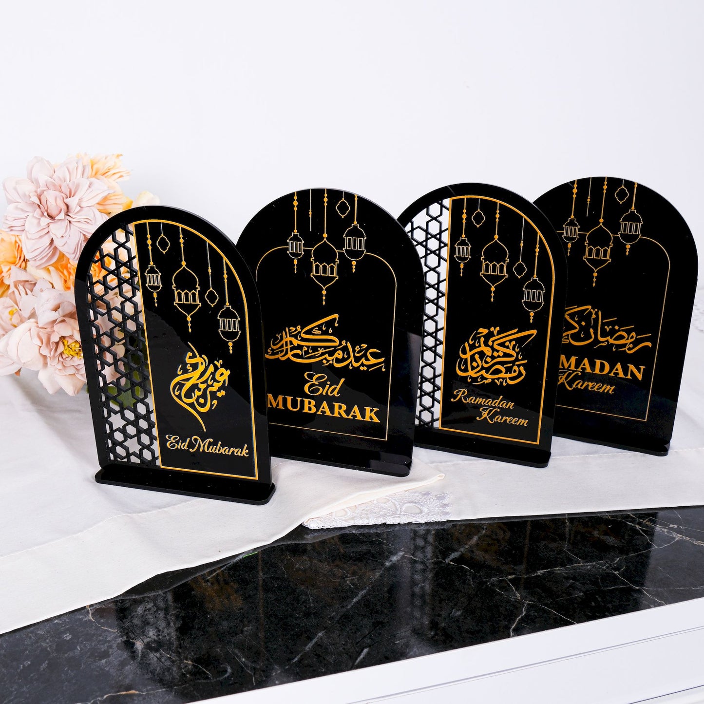 Ramadan Eid Table Decor Islamic Art Favor Tabletop Sign&Stand Gift - Islamic Elite Favors is a handmade gift shop offering a wide variety of unique and personalized gifts for all occasions. Whether you're looking for the perfect Ramadan, Eid, Hajj, wedding gift or something special for a birthday, baby shower or anniversary, we have something for everyone. High quality, made with love.