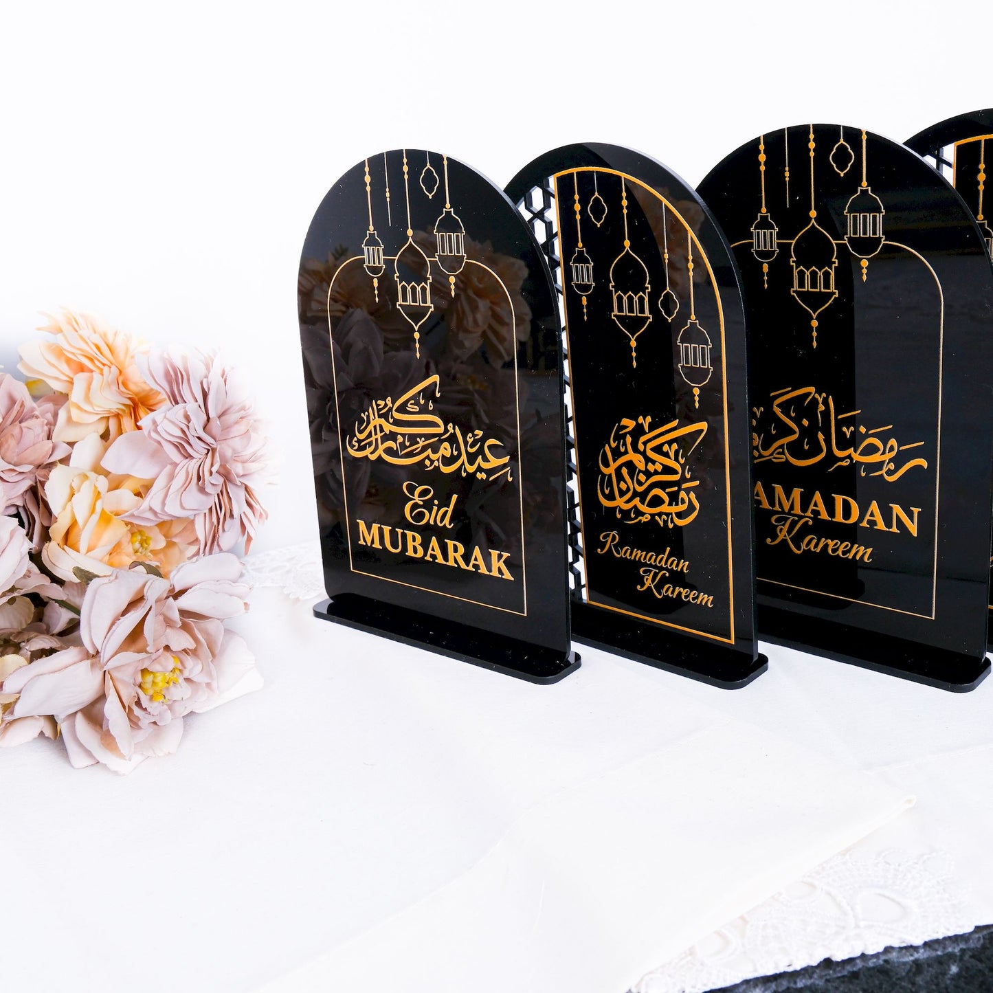 Ramadan Eid Table Decor Islamic Art Favor Tabletop Sign&Stand Gift - Islamic Elite Favors is a handmade gift shop offering a wide variety of unique and personalized gifts for all occasions. Whether you're looking for the perfect Ramadan, Eid, Hajj, wedding gift or something special for a birthday, baby shower or anniversary, we have something for everyone. High quality, made with love.