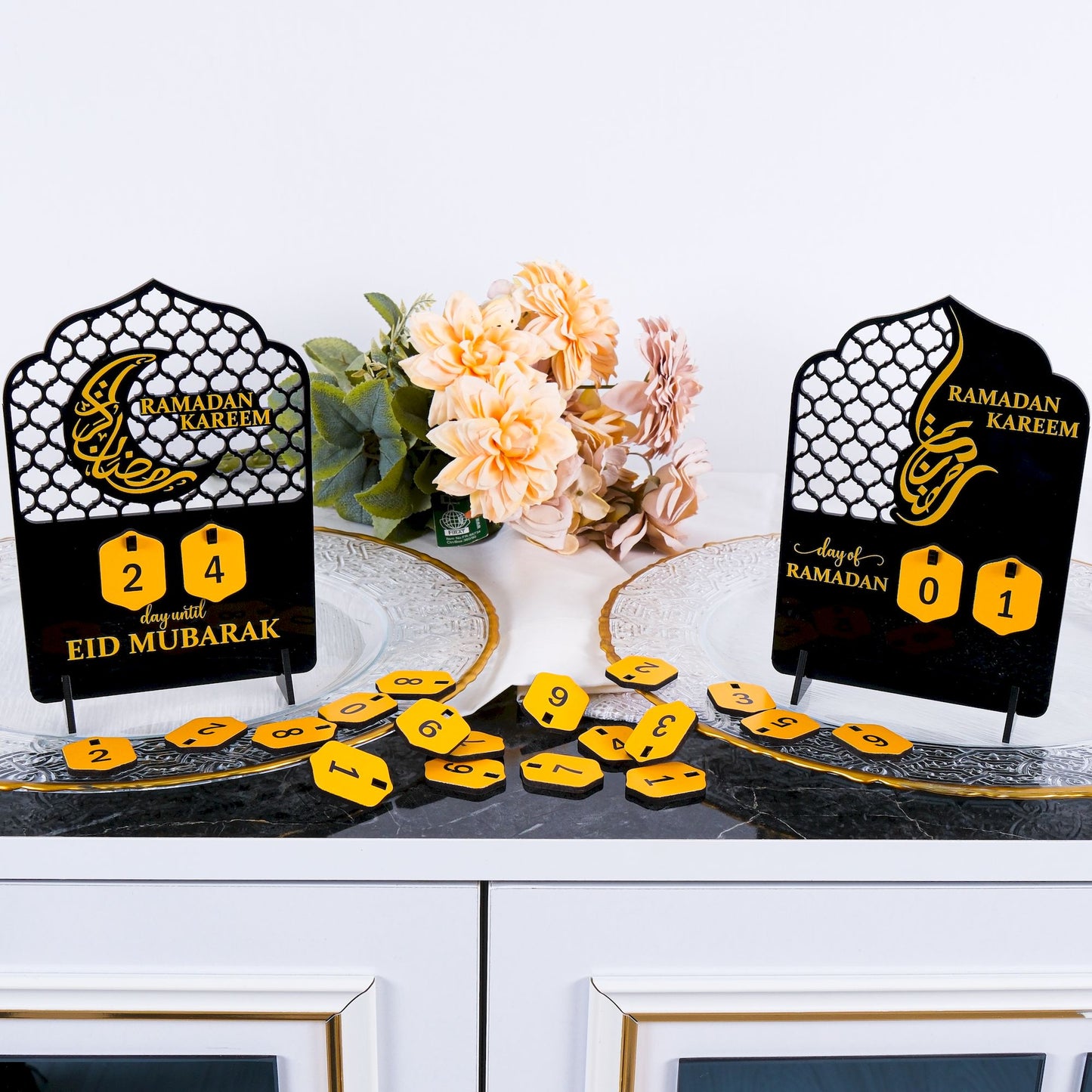 Ramadan Advent Countdown Calendar Islamic Home Table Decor Muslim Art - Islamic Elite Favors is a handmade gift shop offering a wide variety of unique and personalized gifts for all occasions. Whether you're looking for the perfect Ramadan, Eid, Hajj, wedding gift or something special for a birthday, baby shower or anniversary, we have something for everyone. High quality, made with love.
